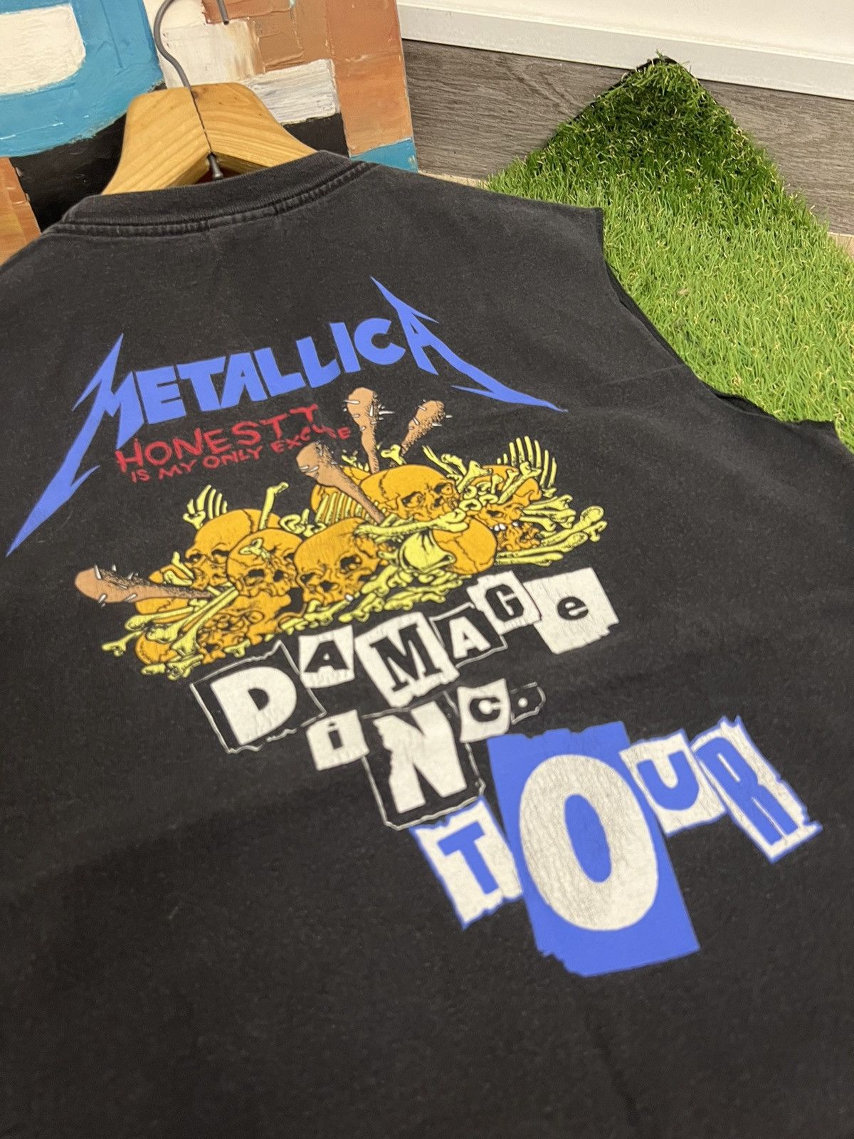 Band Tees Vintage 1994 Metallica Pushead Band Tee Size US XXL / EU 58 / 5 - 16 Thumbnail