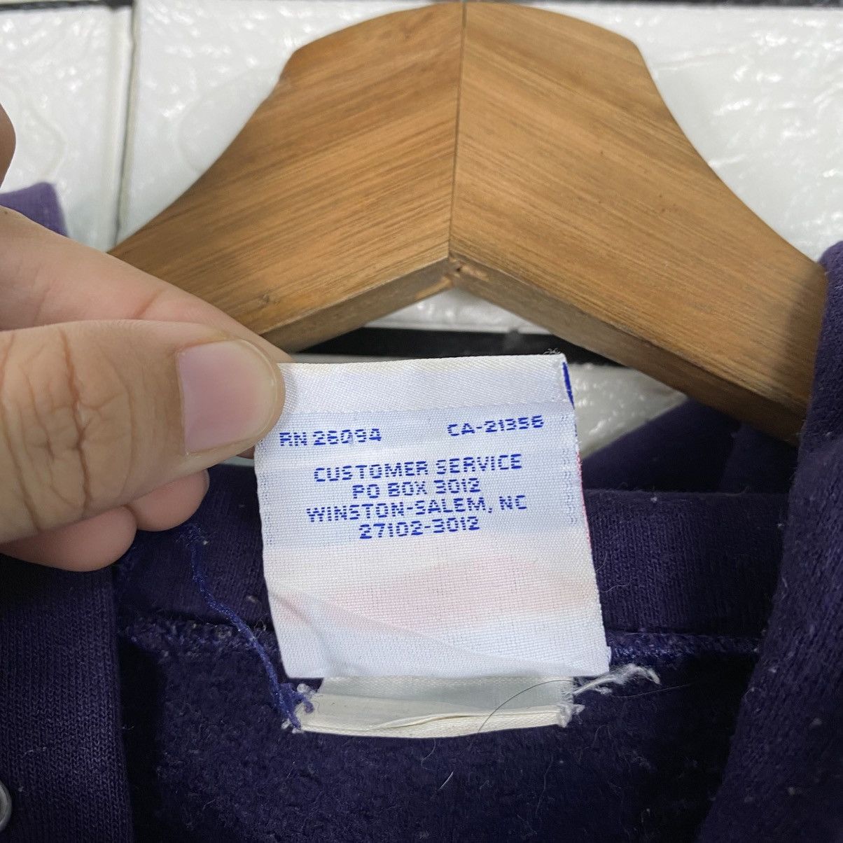 Japanese Brand Vintage Hoodie Champion JMU Big Logo Embroidery Size US M / EU 48-50 / 2 - 17 Thumbnail