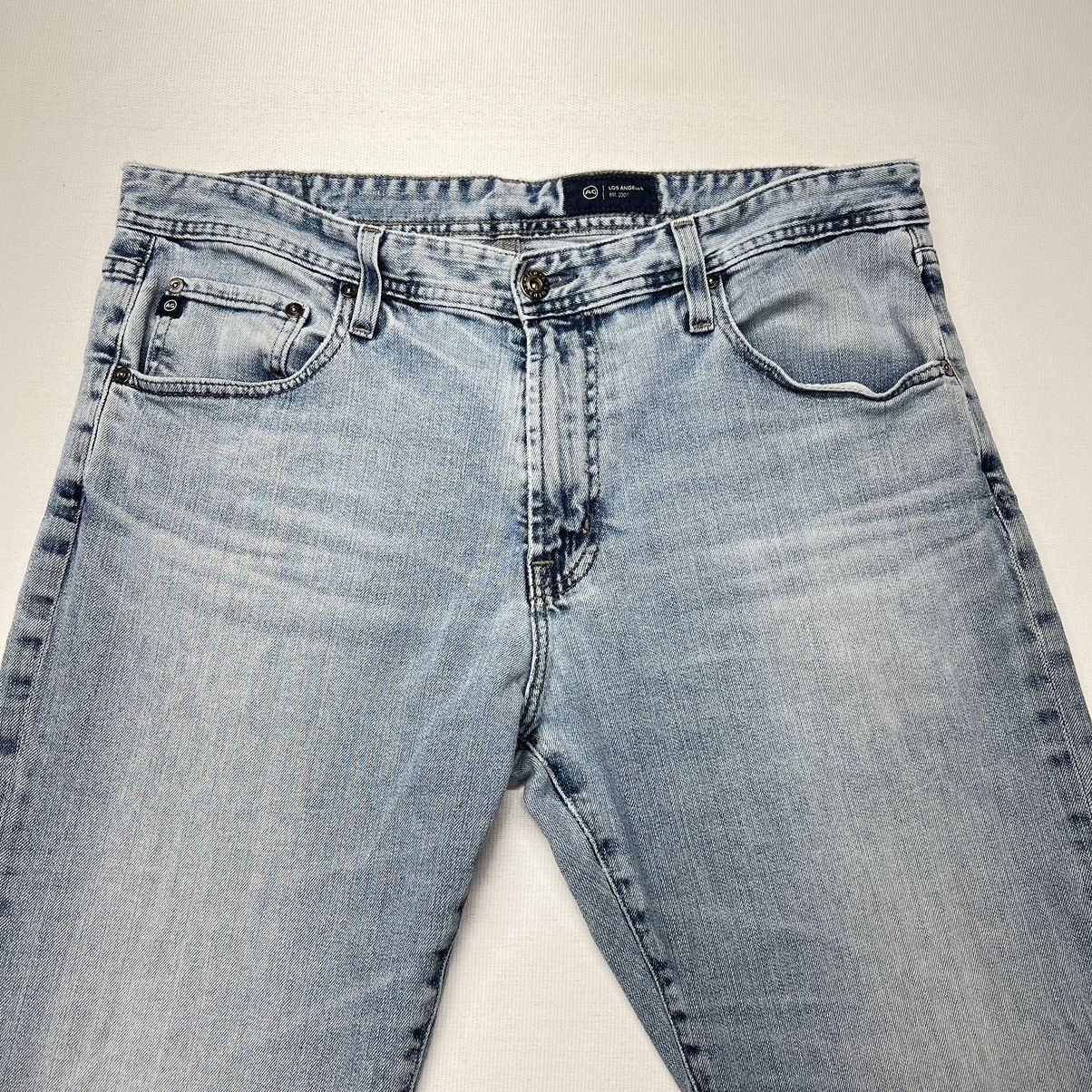 AG Adriano Goldschmied AG Adriano Goldschmied Jeans Blue Straight Denim Washed Size US 36 / EU 52 - 4 Thumbnail