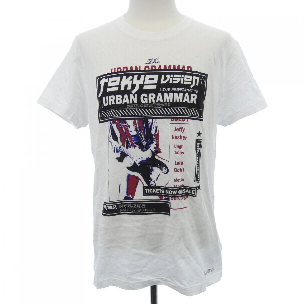 Valentino Valentino Valentino Cotton T Shirt Textile T-Shirts QV3MG12M46M DUTY FREE for USA Size ONE SIZE - 1 Thumbnail