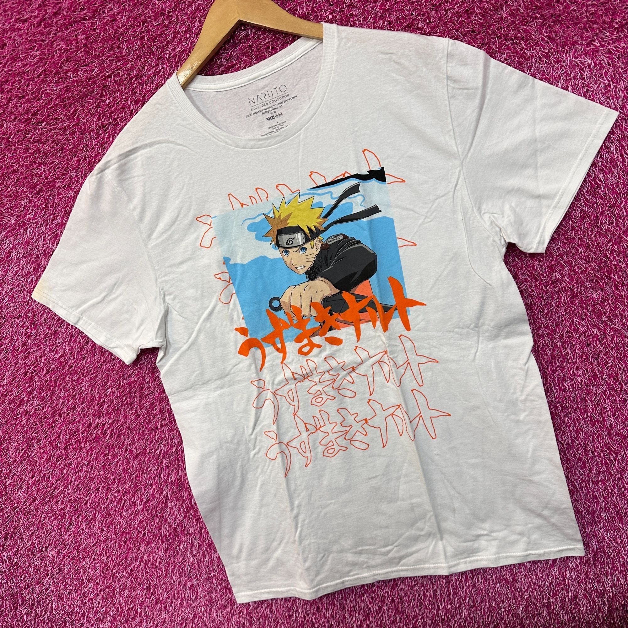 Anime Naruto Uzumaki Hidden Leaf Hero Naruto Shippuden Anime Tee L Size US L / EU 52-54 / 3 - 3 Thumbnail