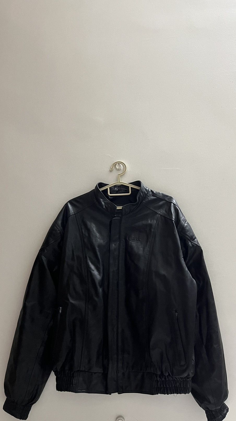 Other BELL GENUINE LEATHER BIKER JACKET Size US XXL / EU 58 / 5 - 2 Thumbnail