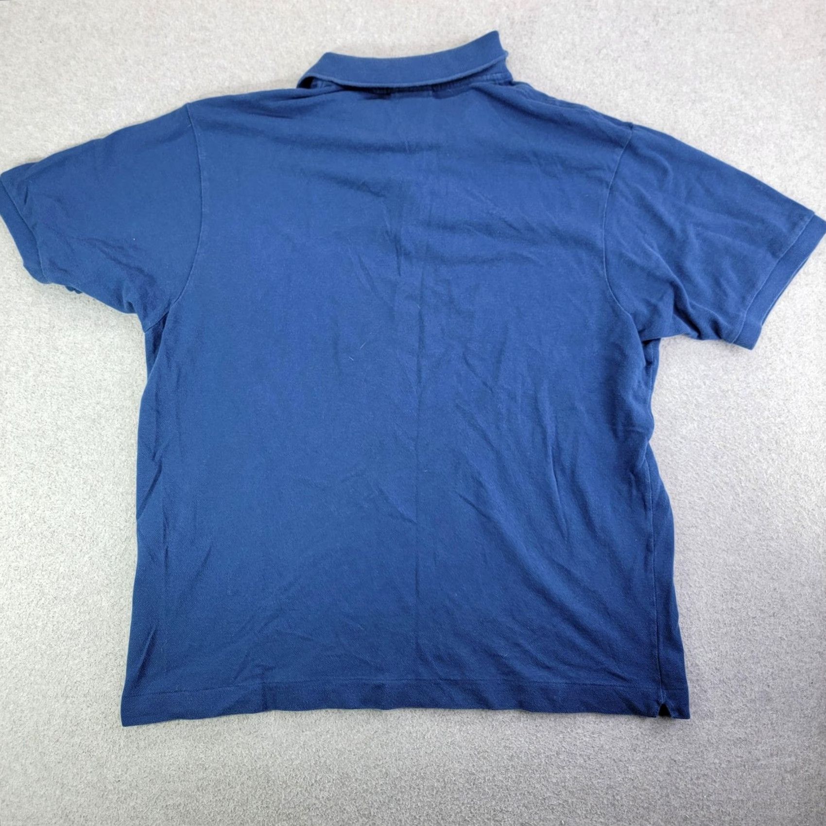 Lacoste Lacoste Polo Shirt Mens 3XL Blue Short Sleeve Pique Cotton Croc Logo Classic Fit Size US XXL / EU 58 / 5 - 5 Thumbnail