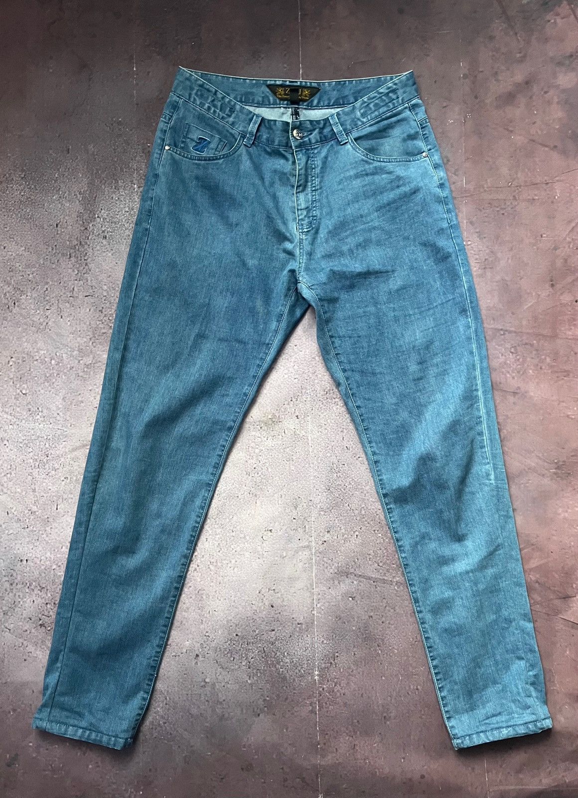 Zilli ZILLI Men’s Blue Summer Jeans Size US 32 / EU 48 - 1 Thumbnail
