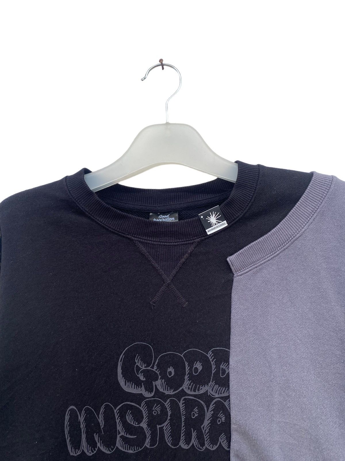 Maison MIHARA YASUHIRO Miharayasuhiro X GU Spellout Sweatshirt Size US XL / EU 56 / 4 - 3 Thumbnail