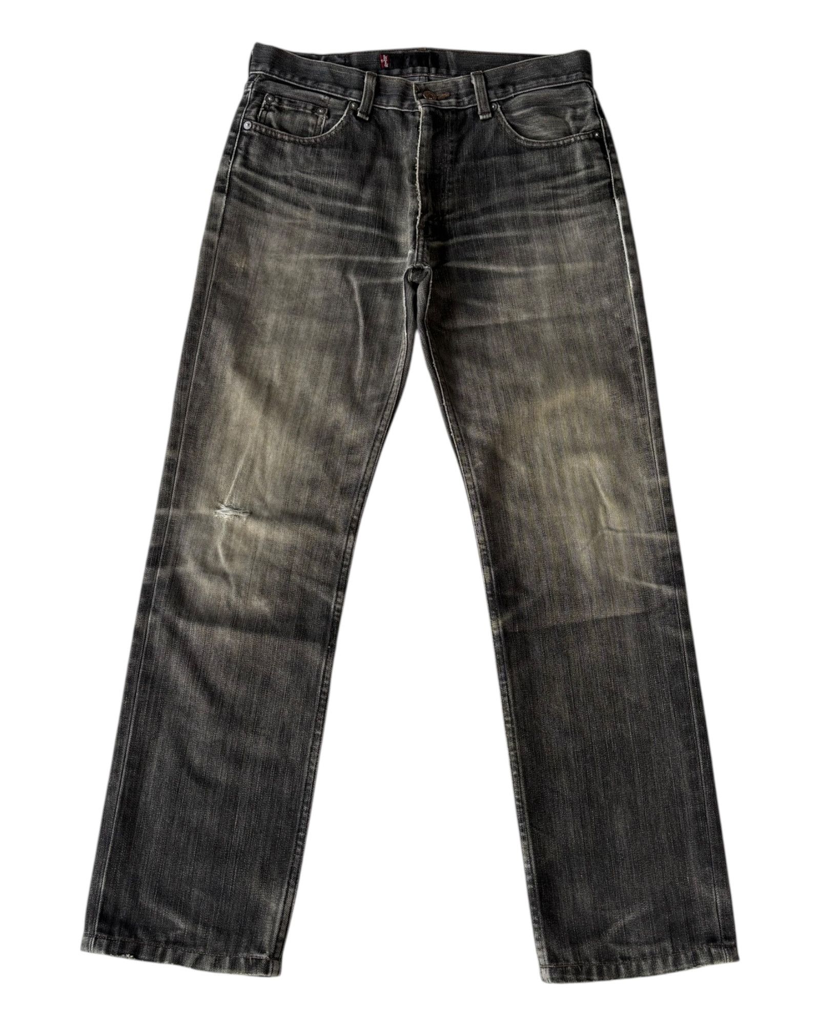 Kapital × Levi's × Undercover Vintage Levis Red Tab Black Faded Distressed Denim Size US 31 - 1 Thumbnail