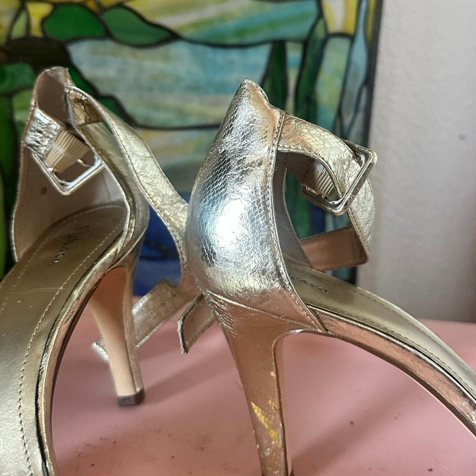 Other style&co gold bedazzled stiletto heels shoes Size US 9.5 / IT 39.5 - 2 Thumbnail