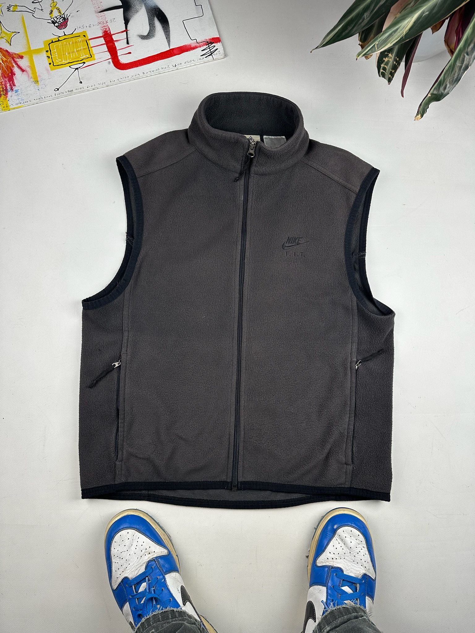 Nike Vintage 90s Nike FIT ACG fleece vest size m Size US M / EU 48-50 / 2 - 11 Thumbnail