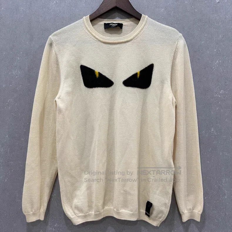 Fendi Fendi Fleece wool knit shirt Size US M / EU 48-50 / 2 - 1 Thumbnail
