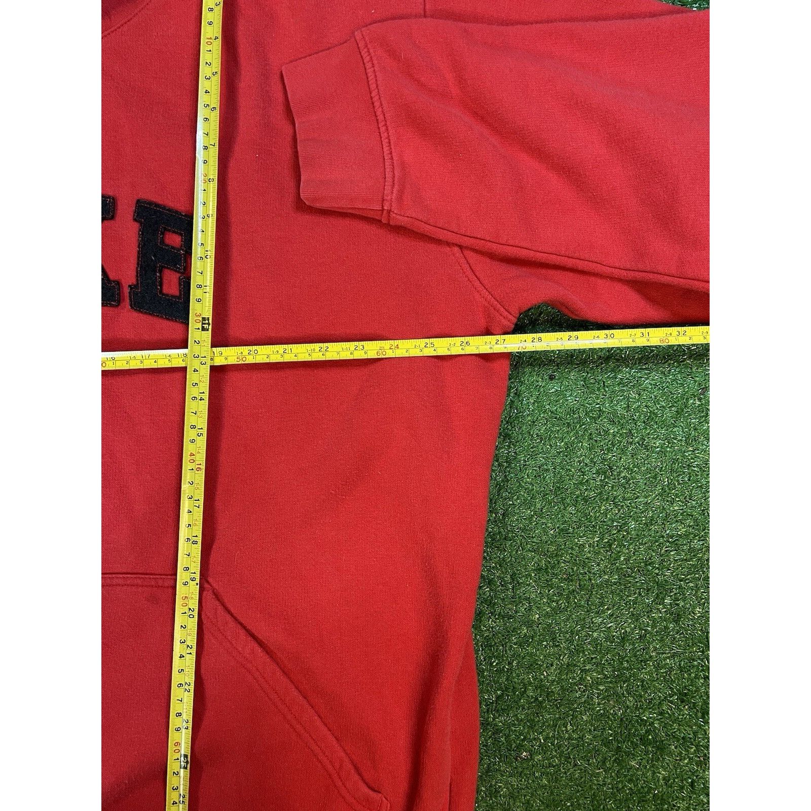 Nike Nike Y2k Red Mens Hoodie Sweatshirt size XXL Size US XXL / EU 58 / 5 - 5 Thumbnail
