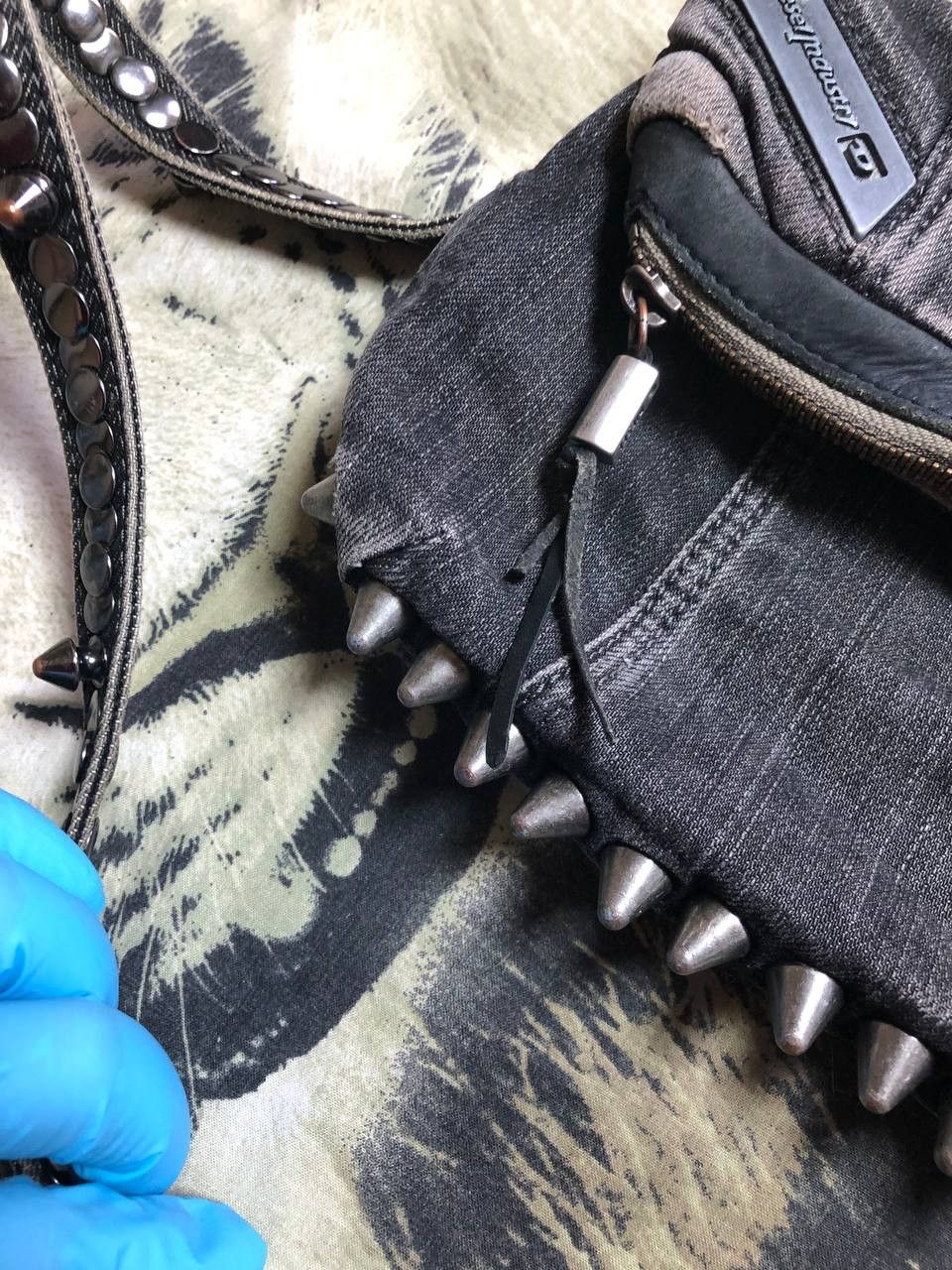 Diesel Vintage DIESEL studded shoulder bag Size ONE SIZE - 12 Thumbnail