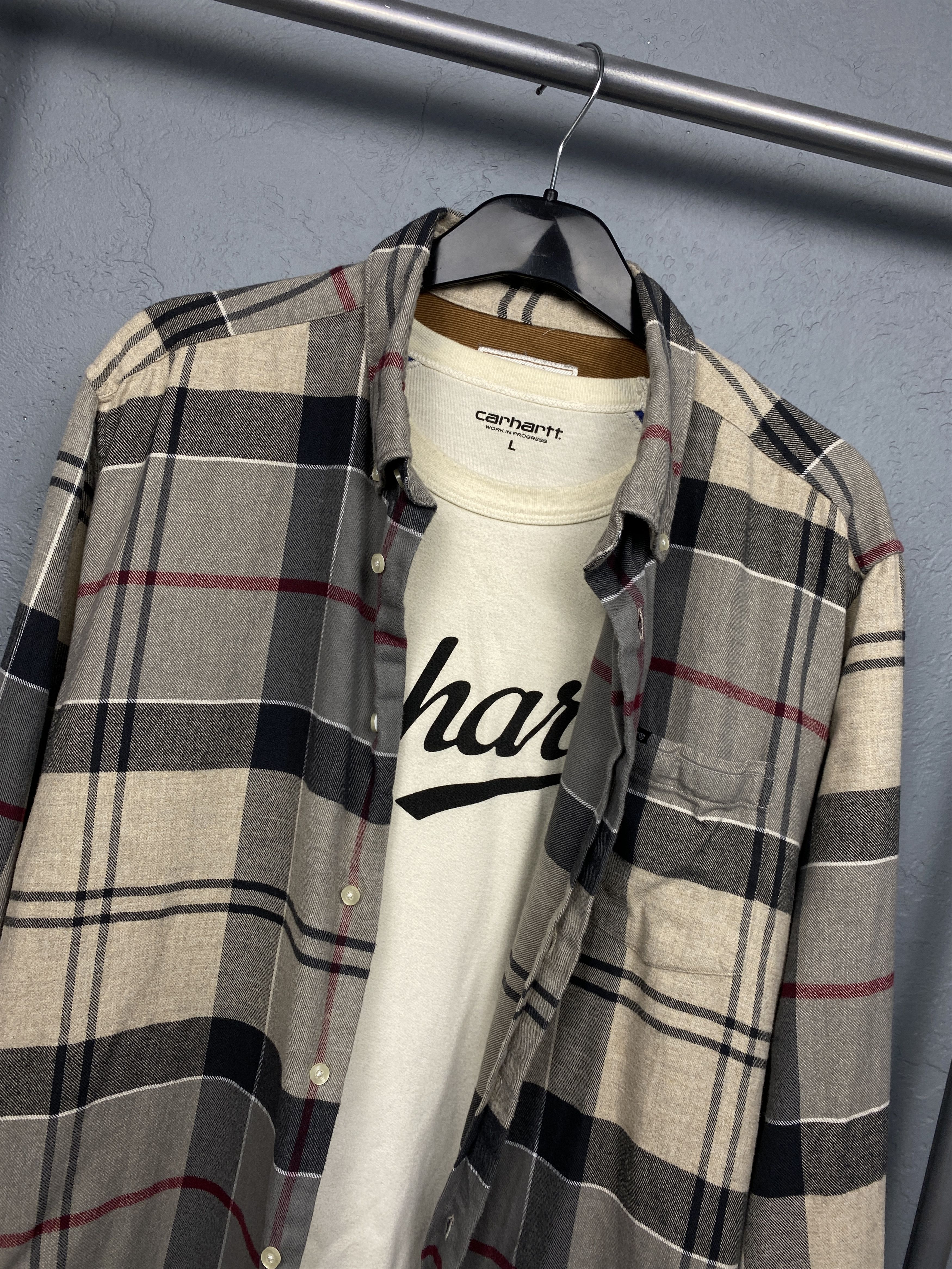 Barbour × Flannel Barbour Vintage Flannel Mens Tartan Plaid Shirt Size US XL / EU 56 / 4 - 2 Thumbnail