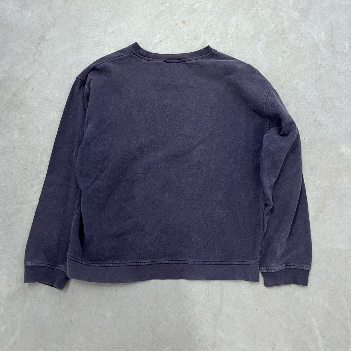 Everlast × Vintage Faded Y2K EVERLAST Sweatshirt navy blue large affliction sty Size US L / EU 52-54 / 3 - 3 Thumbnail