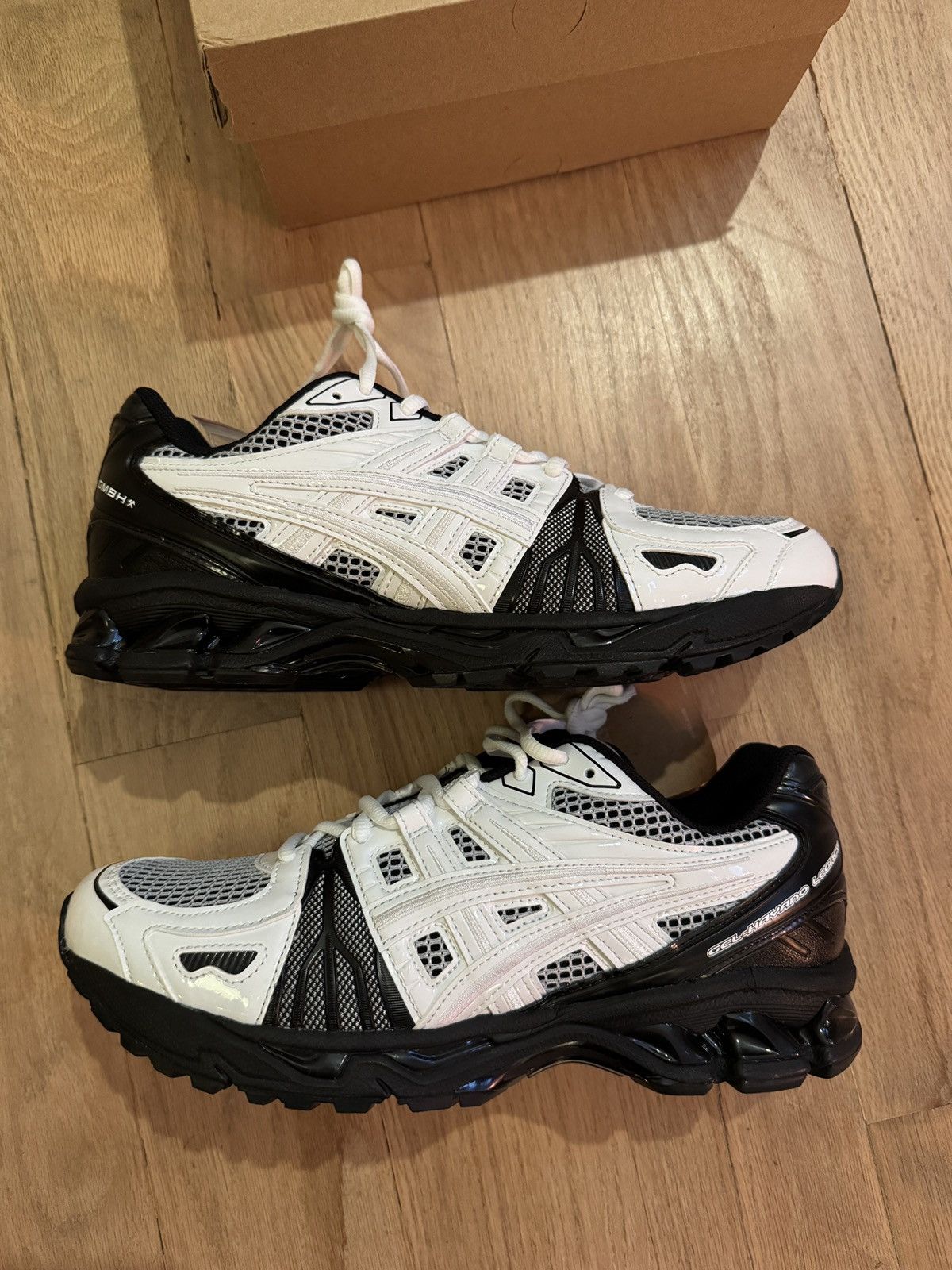 Asics × GmbH Asics x GmbH Kayano Legacy White Black | Grailed