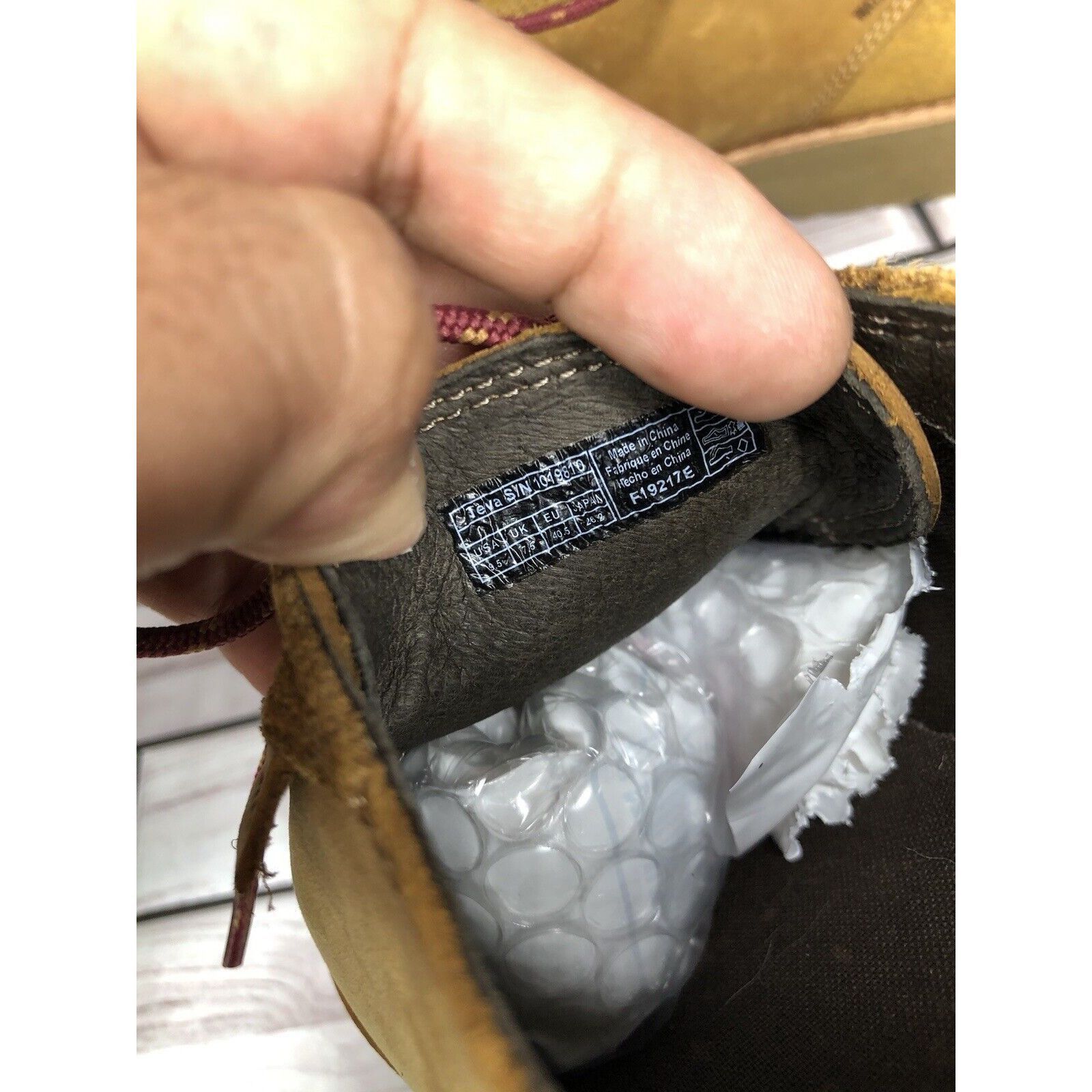 Teva Teva De La Vina Dos Bison Brown Leather Lace Up Oxford Shoes Size US 9.5 / IT 39.5 - 14 Thumbnail