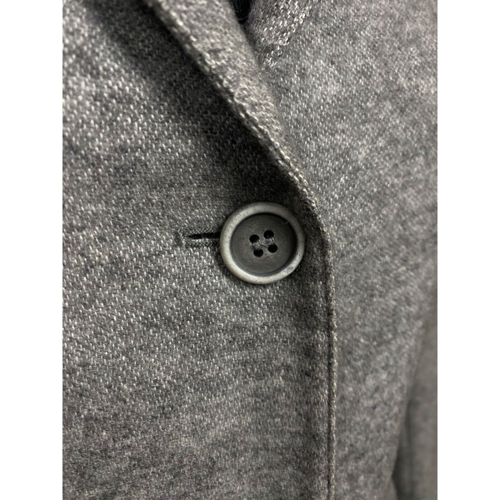 Brunello Cucinelli MINT! Brunello Cucinelli Women's Gray 3-Button Cashmere Blaz Size M / US 6-8 / IT 42-44 - 9 Thumbnail