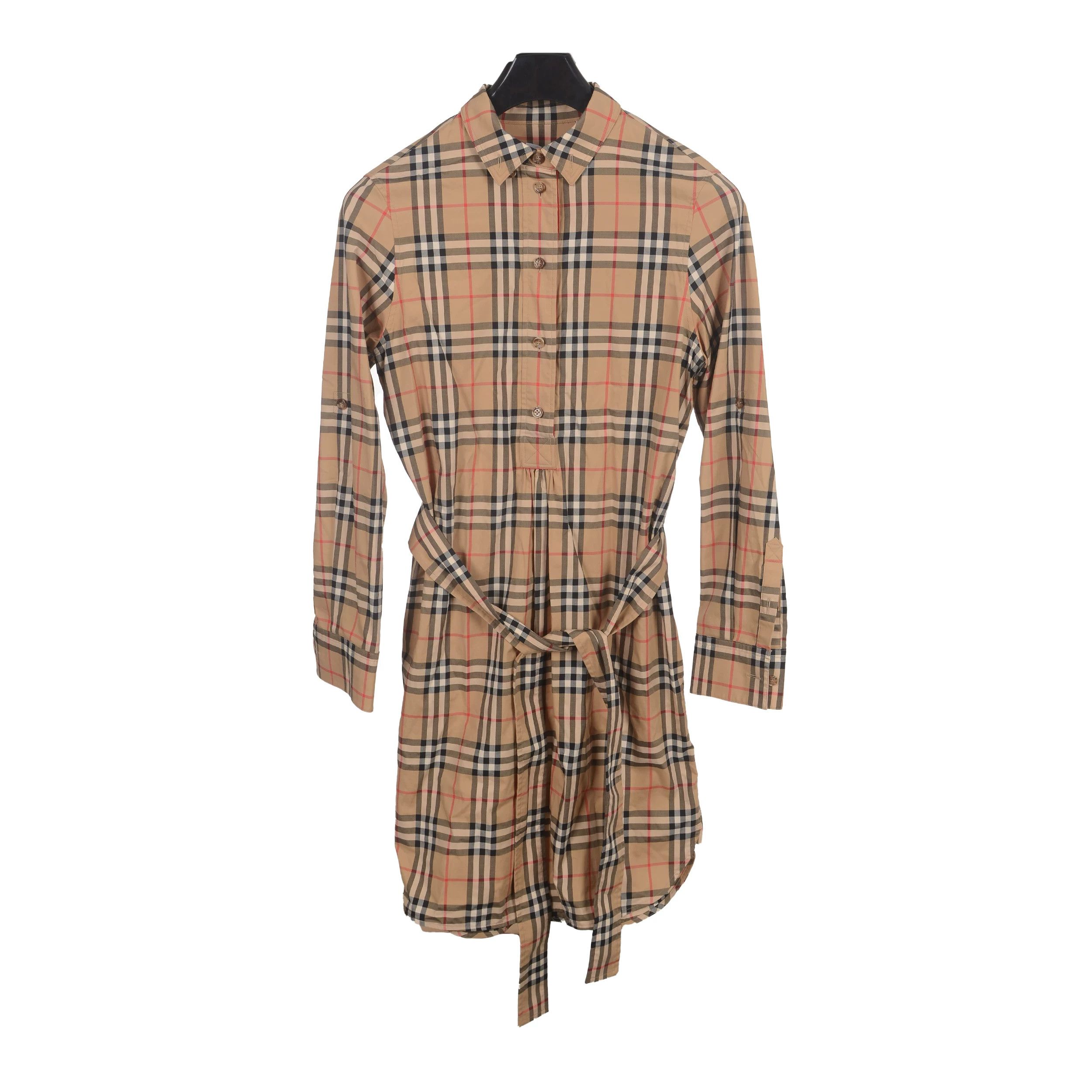 Burberry Burberry Polyester Plaid Dress S Women Size S / US 4 / IT 40 - 1 Thumbnail