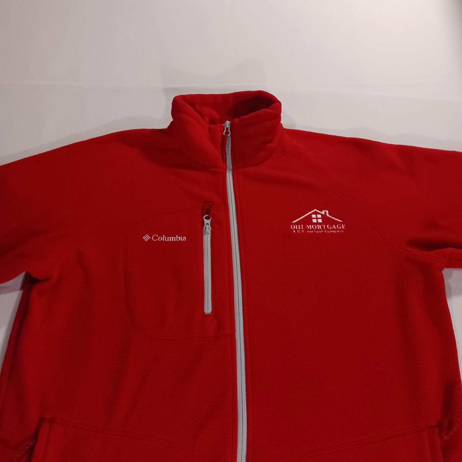 Columbia Columbia Fast Trek II Fleece Full Zip Red Jacket Mens M Size US M / EU 48-50 / 2 - 11 Thumbnail