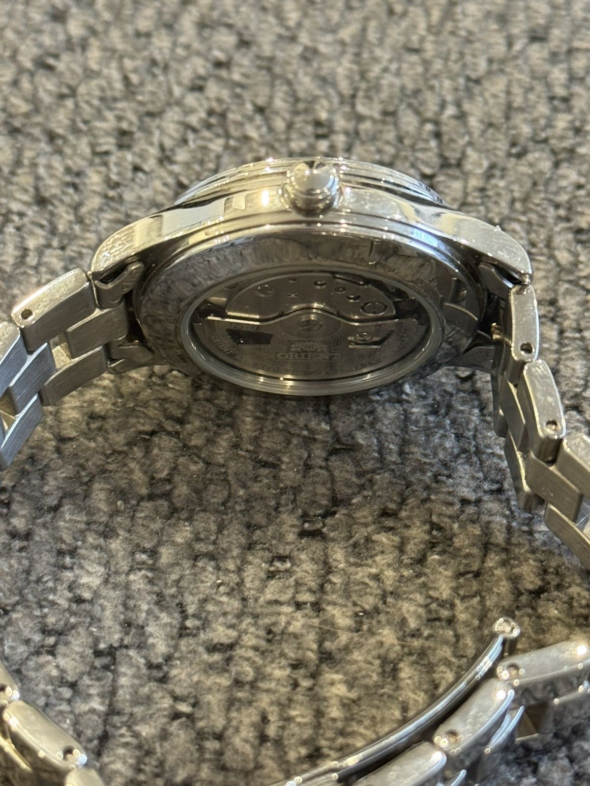 Orient Orient Black/Silver Watch Stela Open Heart Size ONE SIZE - 5 Thumbnail