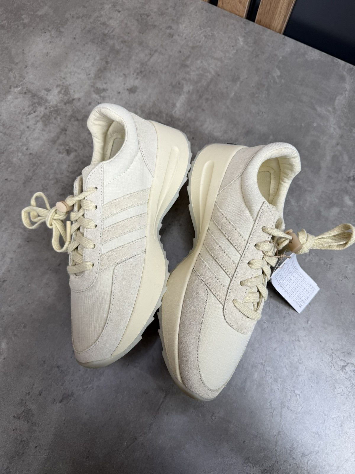 Adidas × Fear of God Adidas x Fear of God Athletics Los Angeles Pale Yellow Size US 7.5 / EU 40-41 - 6 Thumbnail