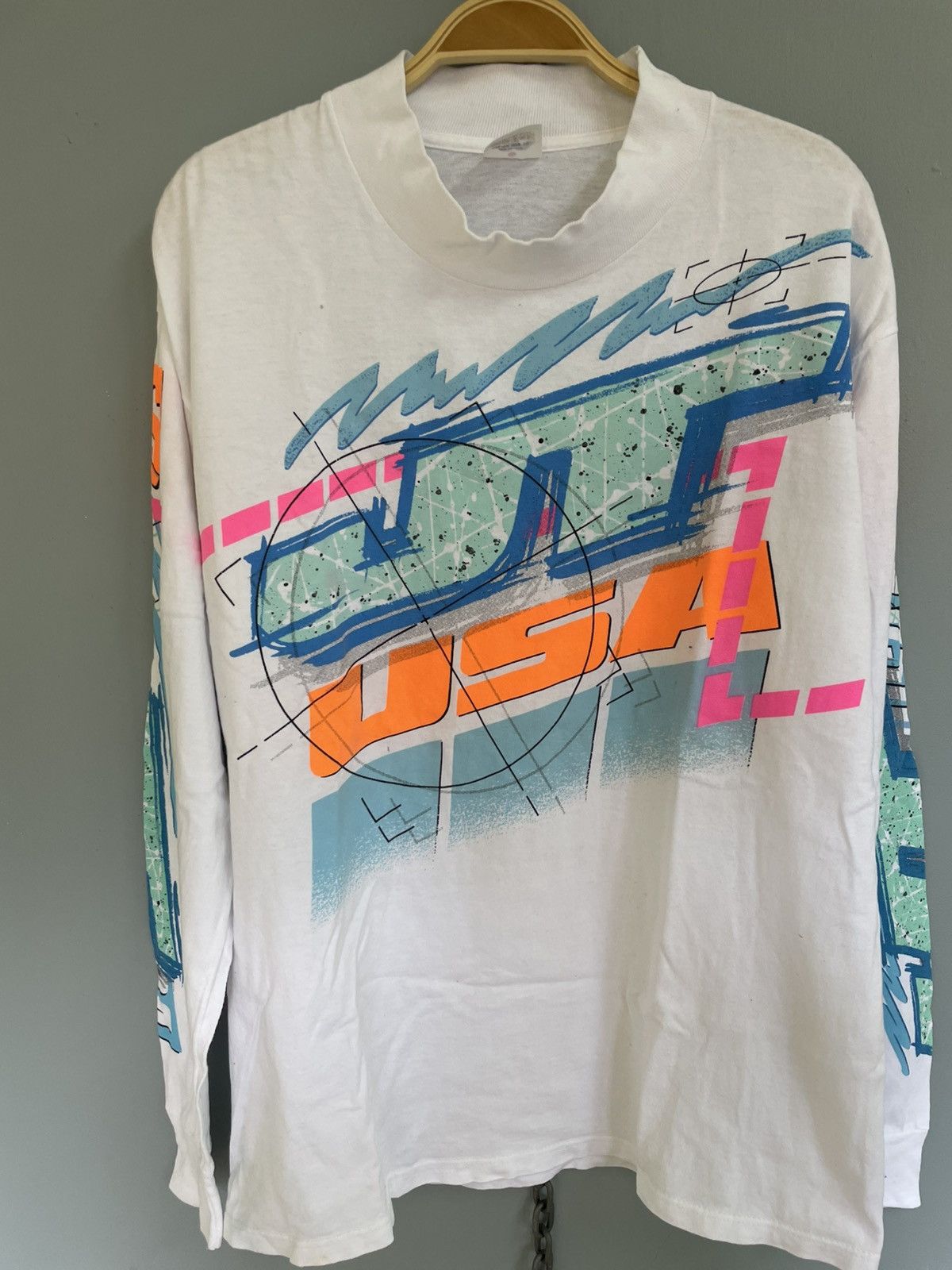 Vintage Vintage 80s JT USA JT Racing BMX Motocross long sleeve shirt Size US L / EU 52-54 / 3 - 3 Thumbnail