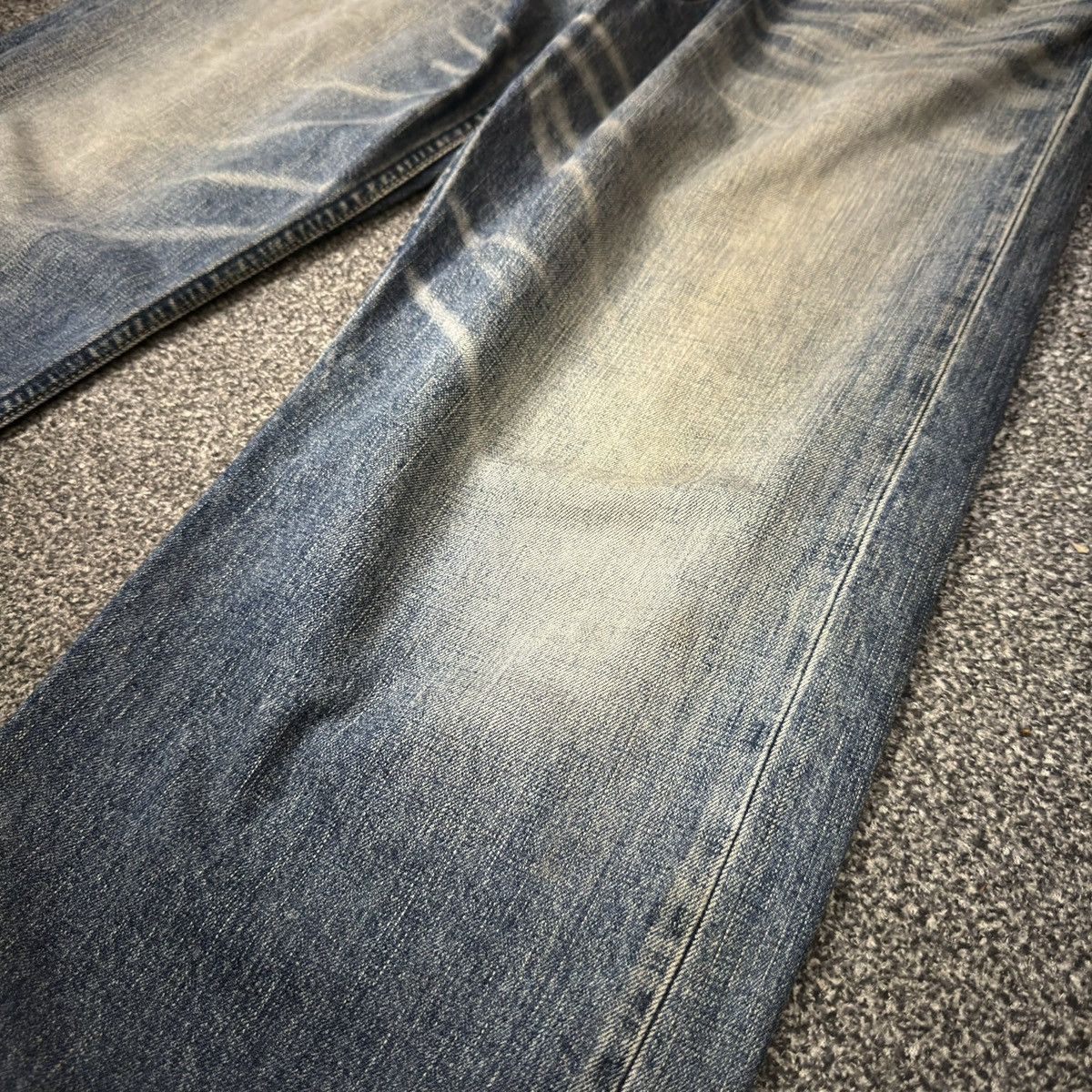 Levi's 🔥🇯🇵 Japanese Vintage Levis 503 BootCut Distressed Denim Size US 36 / EU 52 - 5 Thumbnail