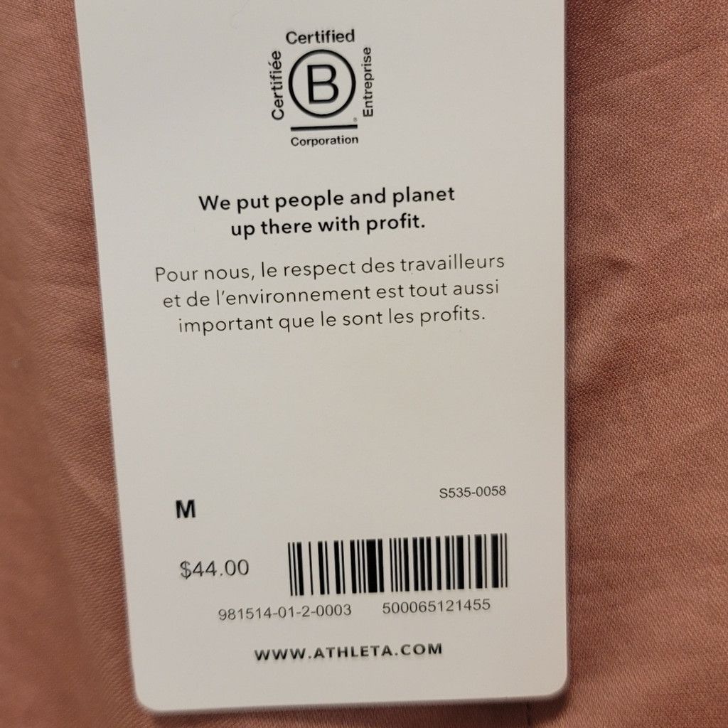 Athleta NWT Athleta Cotton Dreams Light Pink Mauve Cami Sleep Tank Size M / US 6-8 / IT 42-44 - 10 Thumbnail