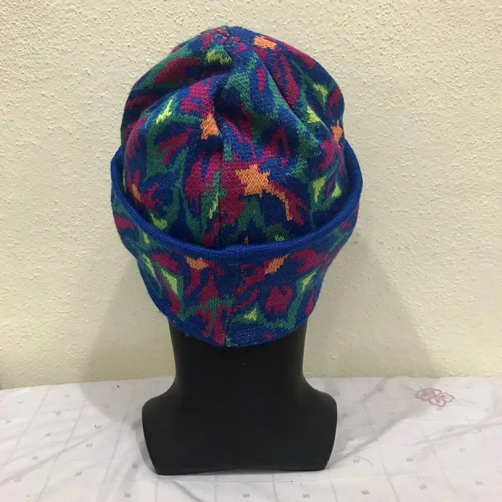 Japanese Brand × Kapital × Vintage Peaceful Mind Multicolour Beanie Hat Size ONE SIZE - 4 Thumbnail