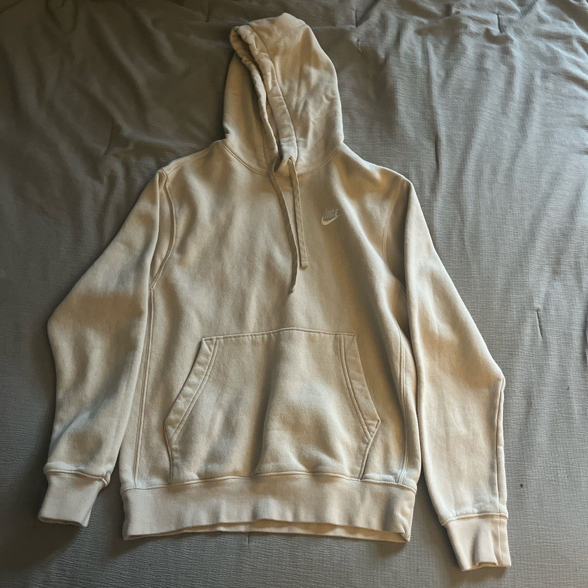 Nike Cream Nike hoodie Size US S / EU 44-46 / 1 - 1 Thumbnail