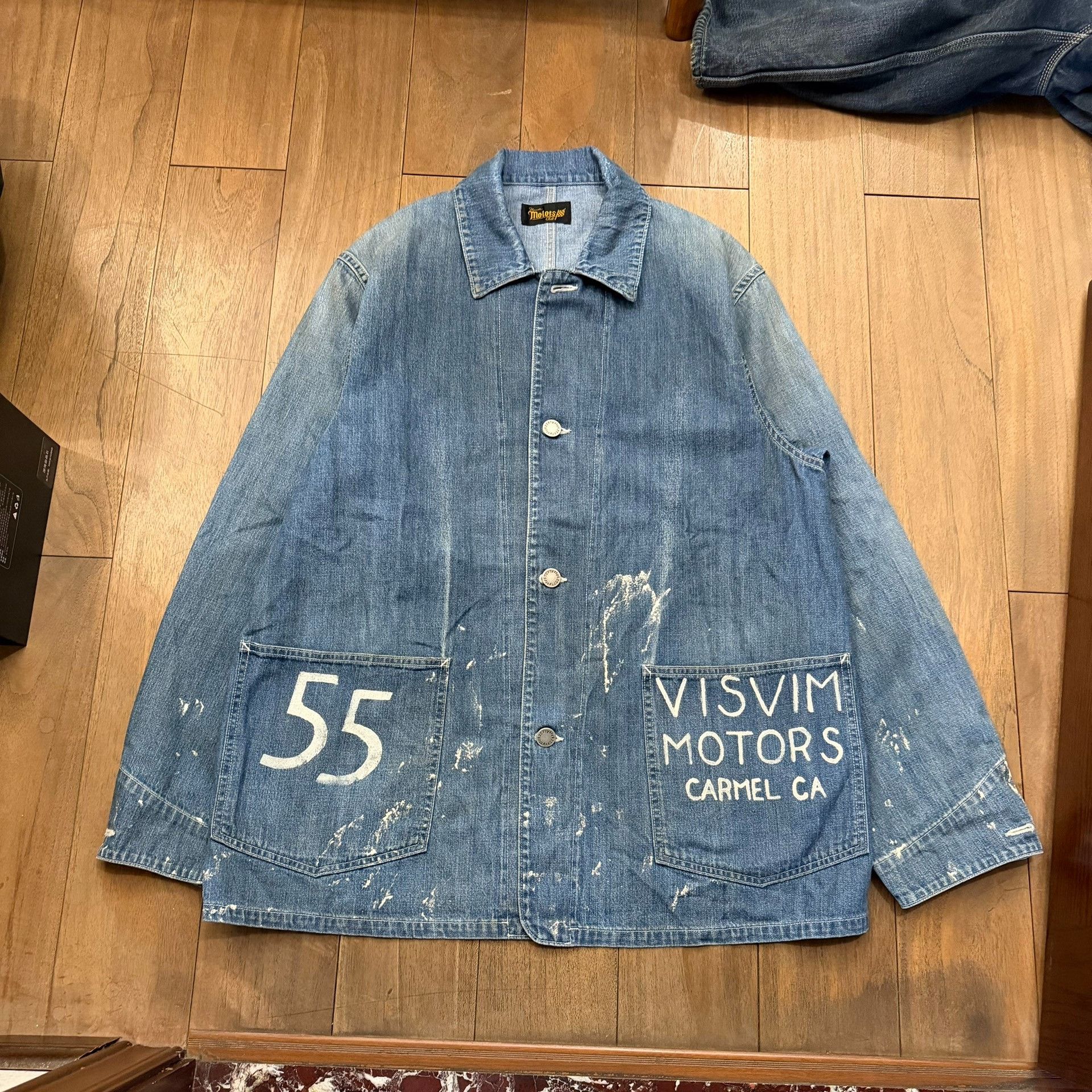 Visvim VISVIM 25SS SPOT MOTORS COVERALL JKT Size US L / EU 52-54 / 3 - 1 Thumbnail
