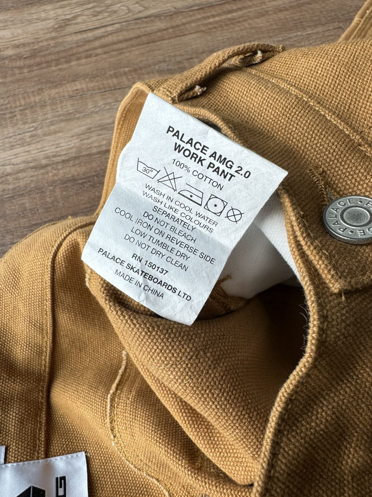 パンツ PALACE SKATEBOARDS AMG 2.0 WORK PANT 34 Palace Palace x Amg Work Pant | Grailed