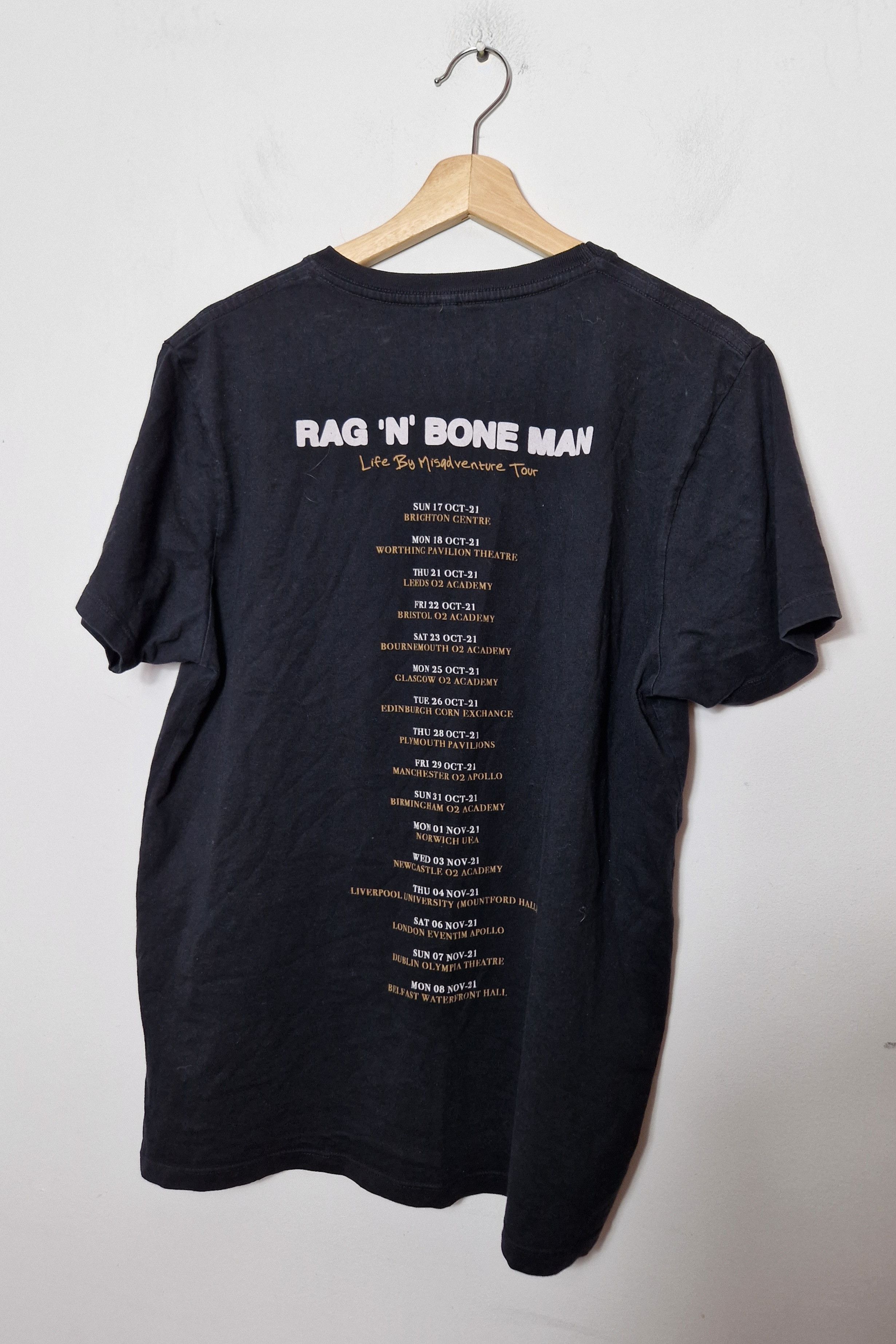 Band Tees Rage'N'Bone Man 2021 tour og merch tee Size US M / EU 48-50 / 2 - 3 Thumbnail