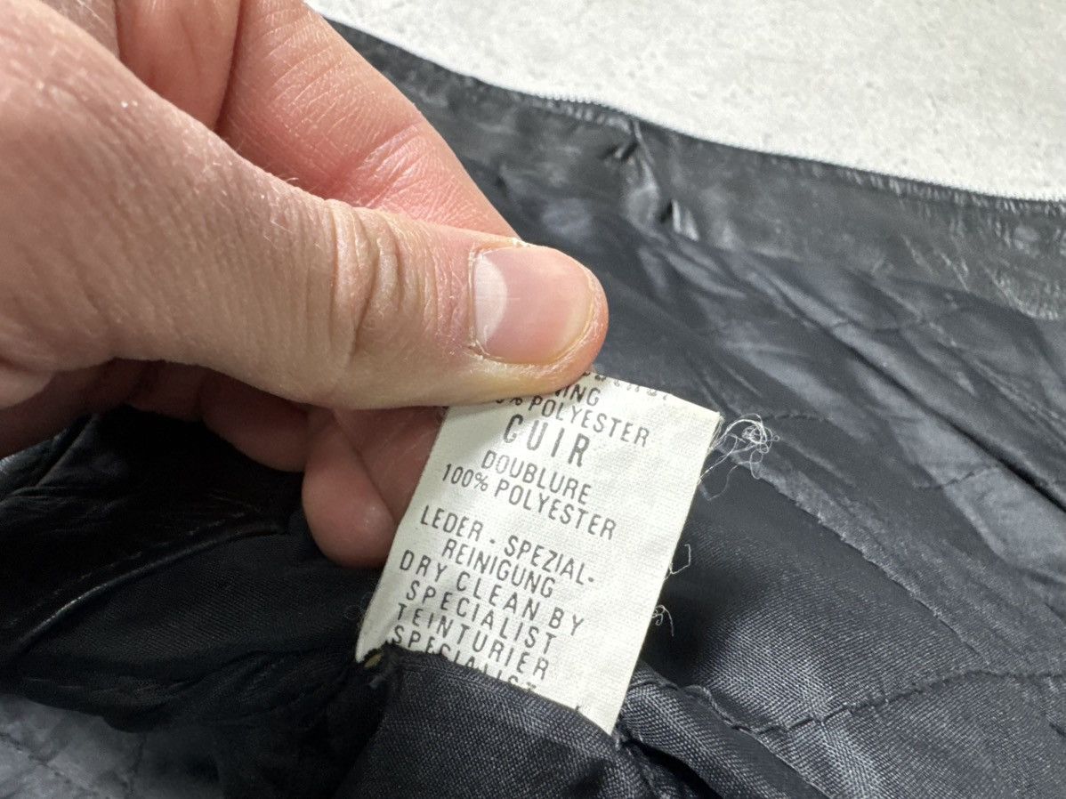 Harley Davidson Harley Davidson Leather Biker Jacket Big Logo Black Rock Size US XL / EU 56 / 4 - 11 Thumbnail