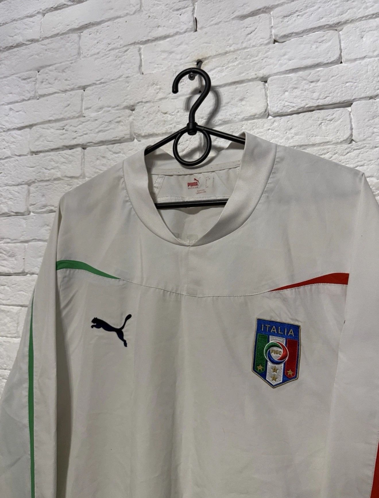 Puma Puma Italy 10/11 Trainig Jersey Nylon Longsleeve Football Size US L / EU 52-54 / 3 - 2 Thumbnail