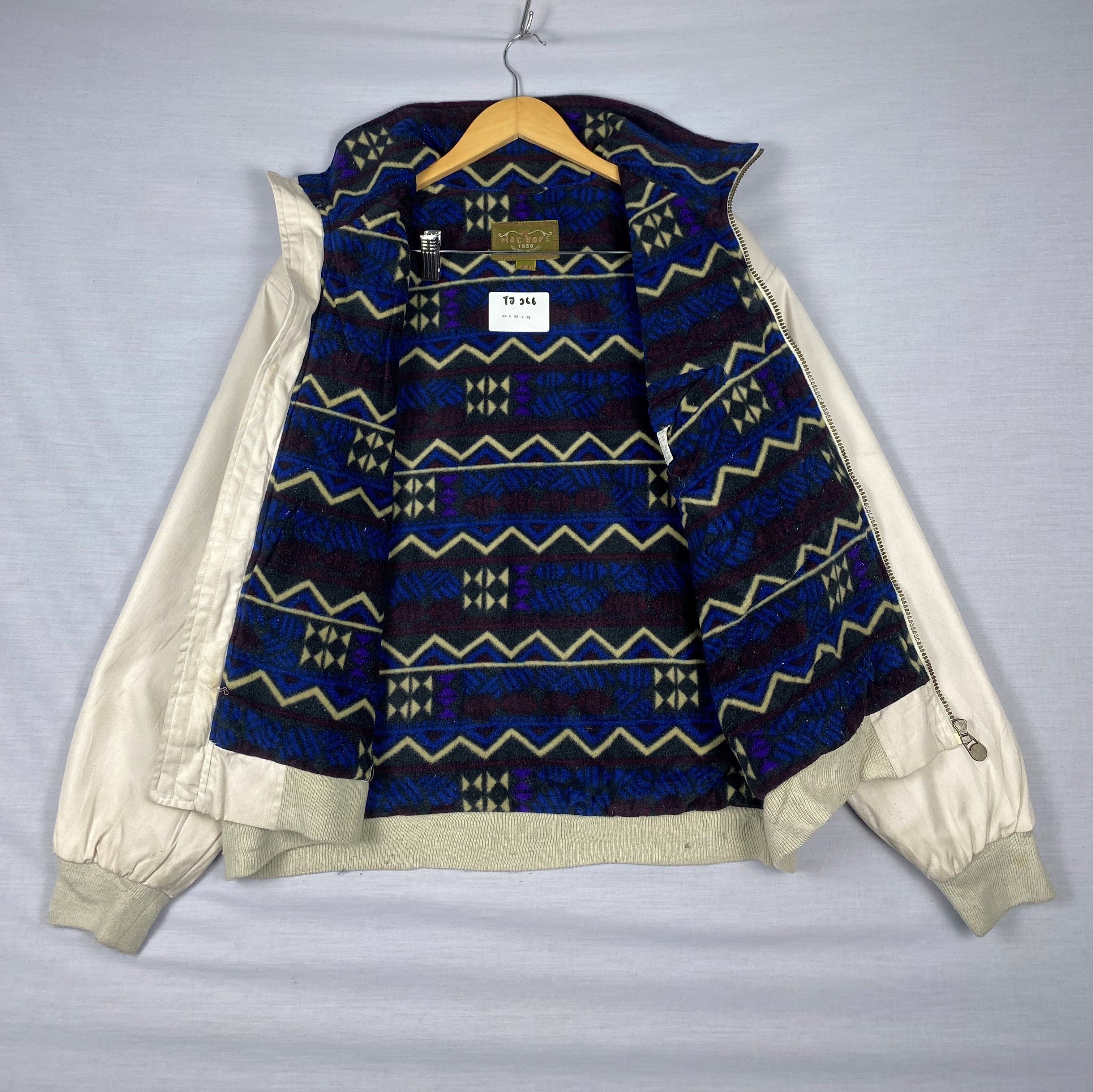 Japanese Brand Vintage Mac Hope Zip Up Fleece Lining Light Jacket Size US M / EU 48-50 / 2 - 5 Thumbnail