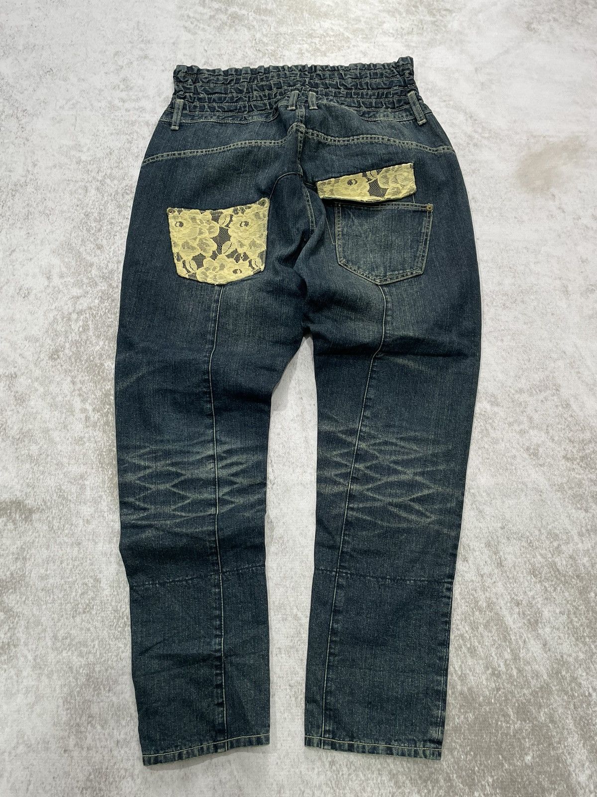 Issey Miyake 2000s Somari japan hight waistdenim pants kapitalstyle Size US 32 / EU 48 - 9 Thumbnail