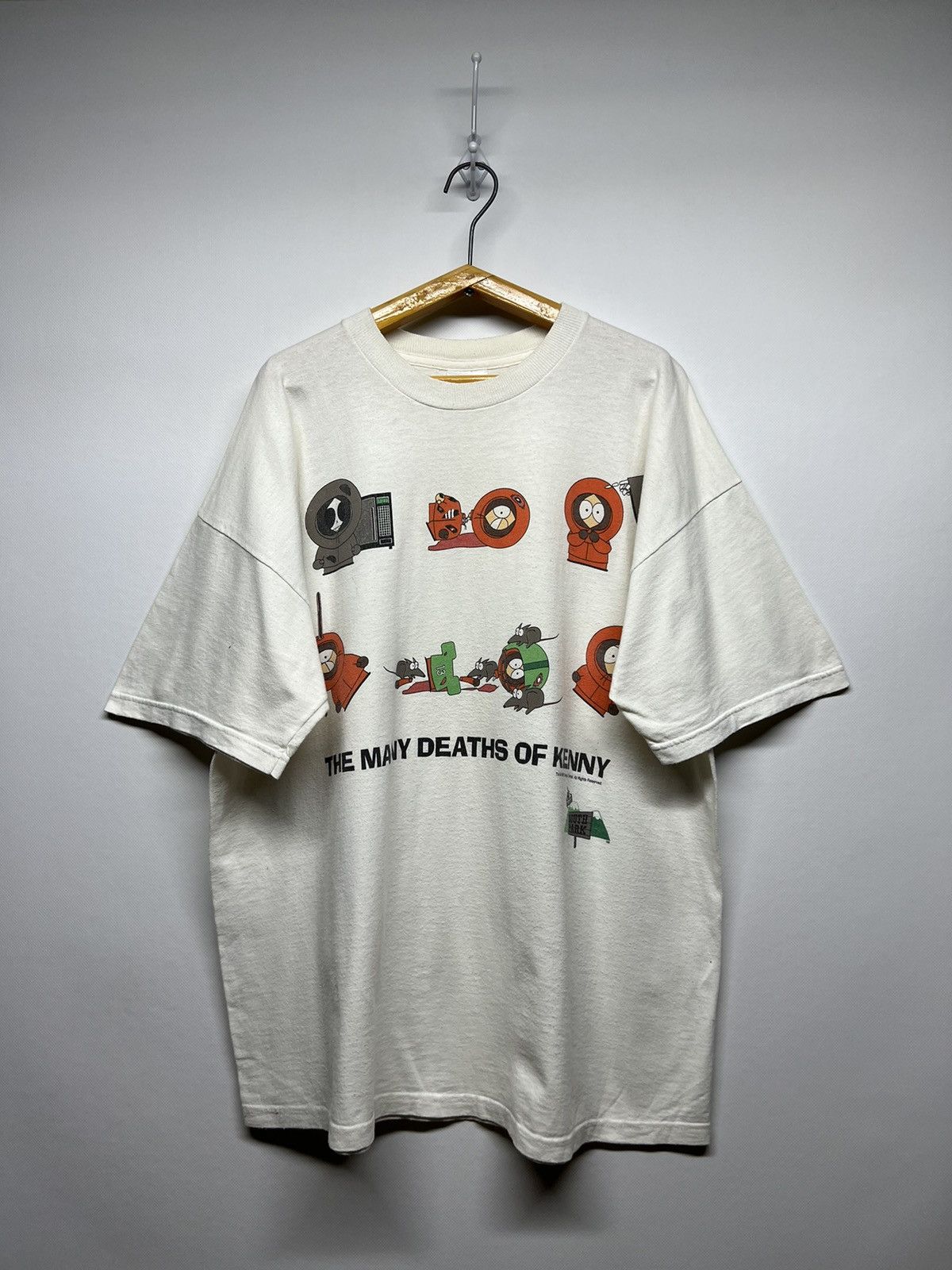 Cartoon Network Vintage Y2k 1998 South Park They Killed Kenny T-Shirt 90’s Size US XL / EU 56 / 4 - 3 Thumbnail