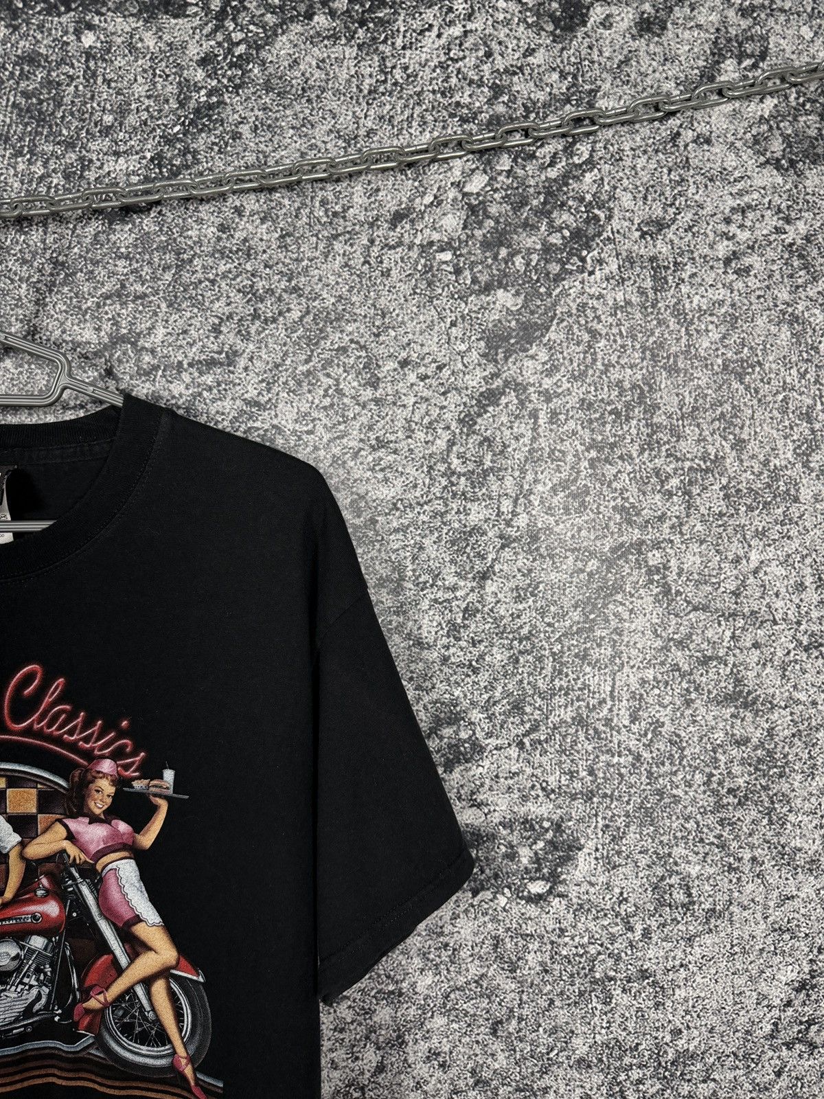 Harley Davidson Harley Davidson American Classic Pin Up Motorcycle T-Shirt L Size US L / EU 52-54 / 3 - 2 Thumbnail