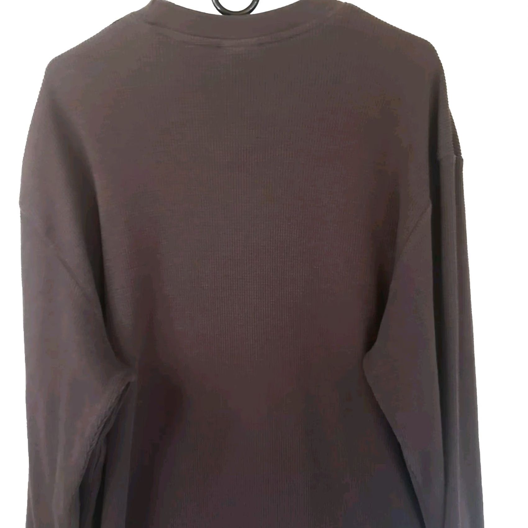 Vintage LD Legend USA Thermal Waffle Knit LS Tee Pullover Shirt Brown 3XL Mens Crew Neck Long Sleeve Moistu re Wicking Winter Fall Outdoor Warmth Size US XXL / EU 58 / 5 - 6 Thumbnail