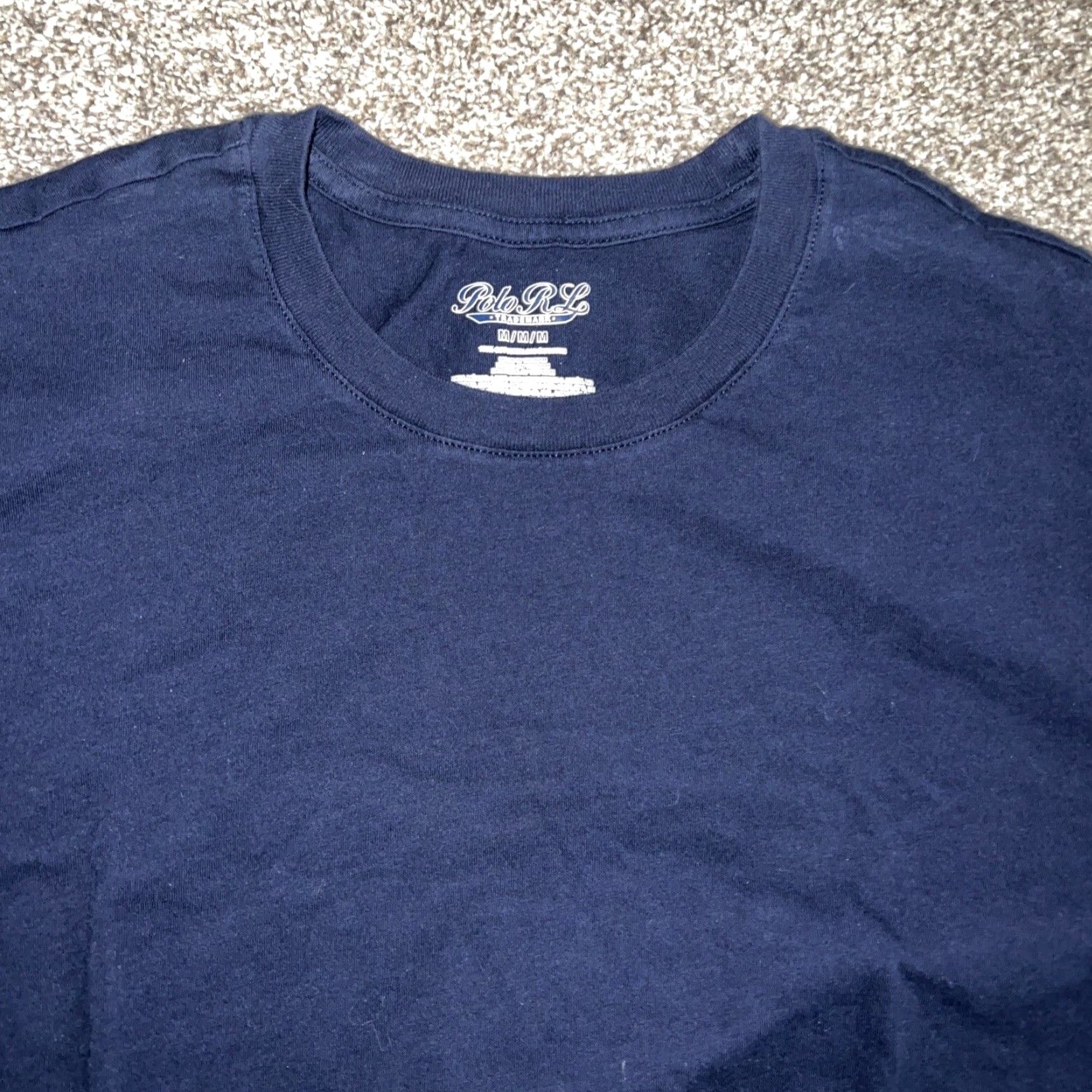 Polo Ralph Lauren Polo Ralph Lauren Shirt Mens Size M Navy Blue T-Shirt Size US M / EU 48-50 / 2 - 2 Thumbnail