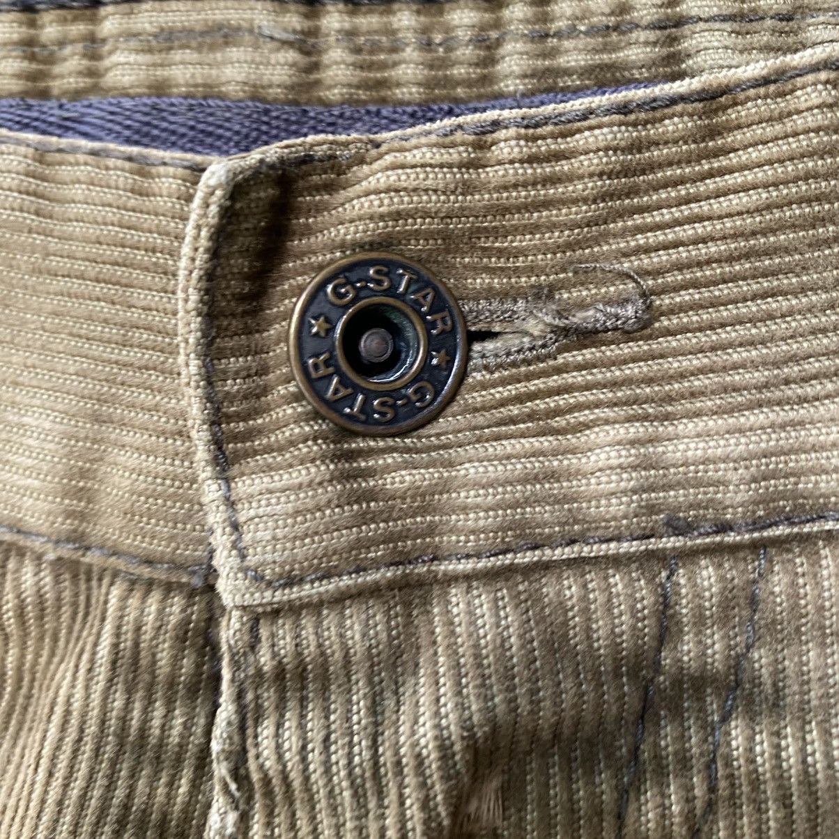 Designer G.star raw Vintage Utility Cargo Pants – Faded Olive Size US 38 / EU 54 - 16 Thumbnail