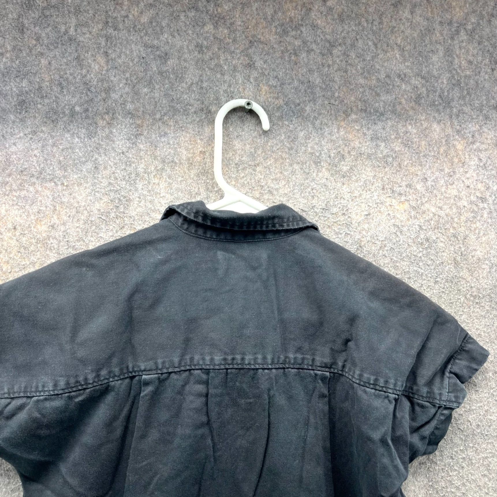 Vintage VINTAGE Denim & Supply Ralph Lauren Dress Shirt Womens XS Black Button Down Preppy Pencil PRL Size XS / US 0-2 / IT 36-38 - 2 Thumbnail