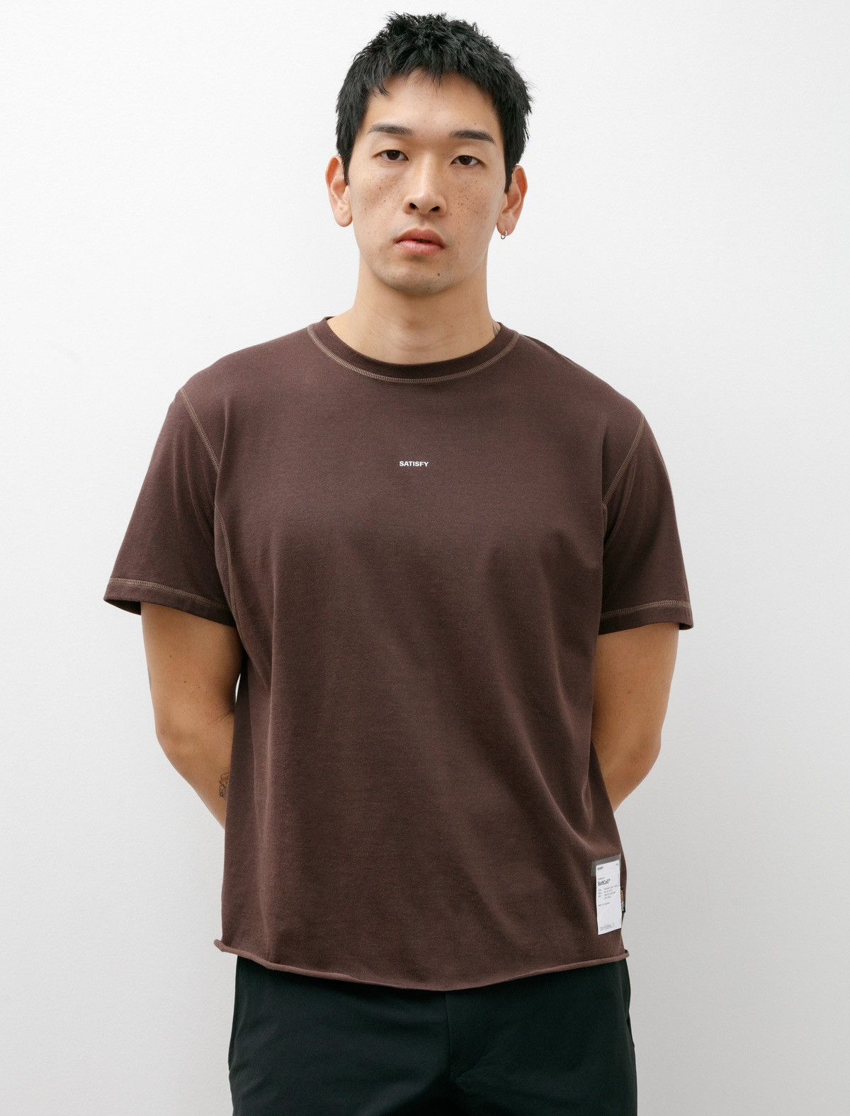 Satisfy Satisfy SoftCell Cordura Climb T-Shirt Brown - Large Size US L / EU 52-54 / 3 - 1 Thumbnail