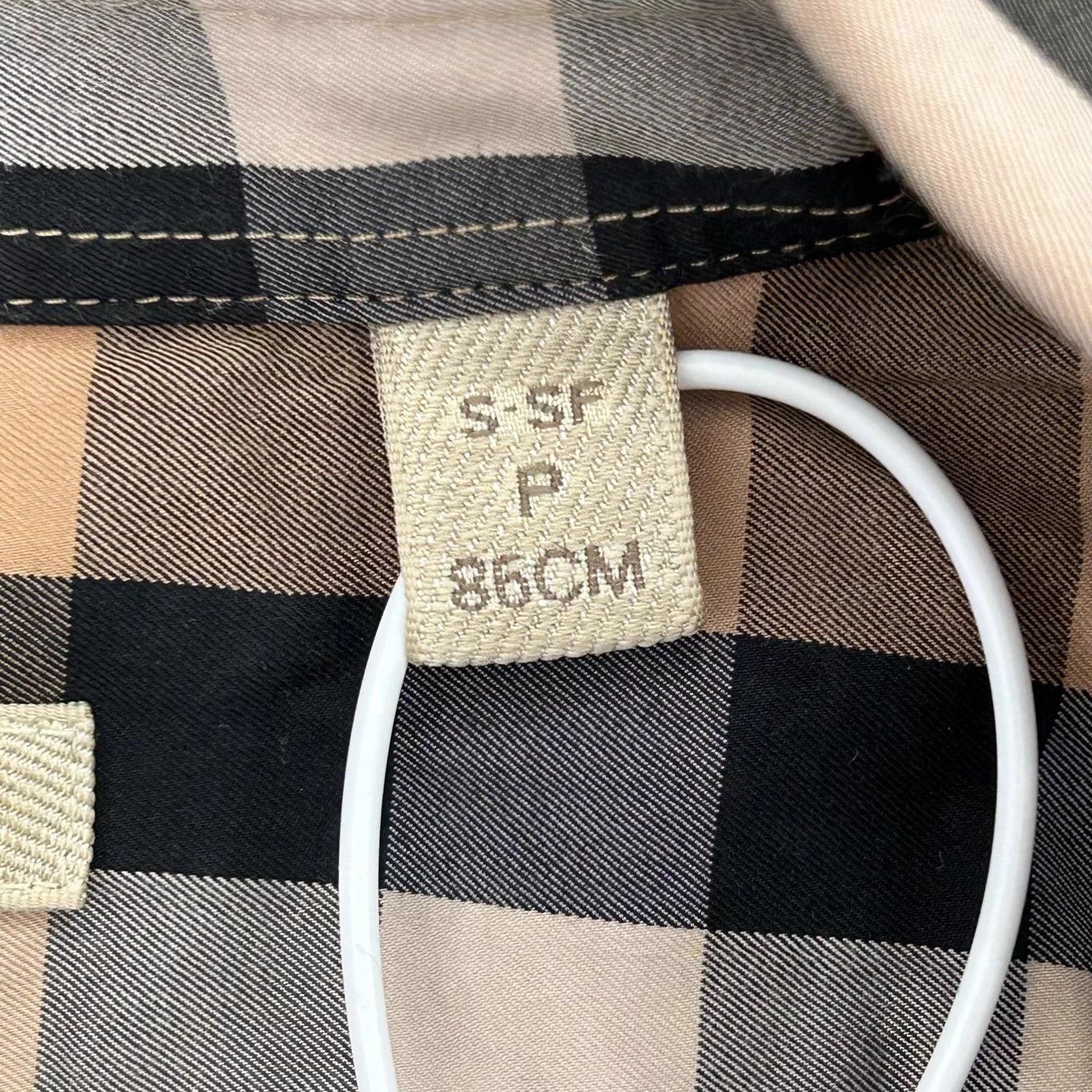 Burberry Burberry Check Long Sleeve Shirt Brown S New Size US S / EU 44-46 / 1 - 6 Thumbnail