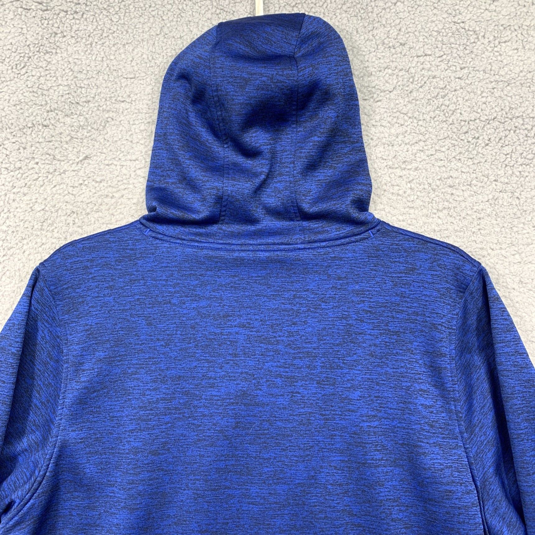 Under Armour Under Armour Mens Hooded Sweatshirt Logo Hoodie Blue Logo Size M Loose Fit Hoodie Mens Blues Logo Pullover Front View Art Wear Size US M / EU 48-50 / 2 - 5 Thumbnail
