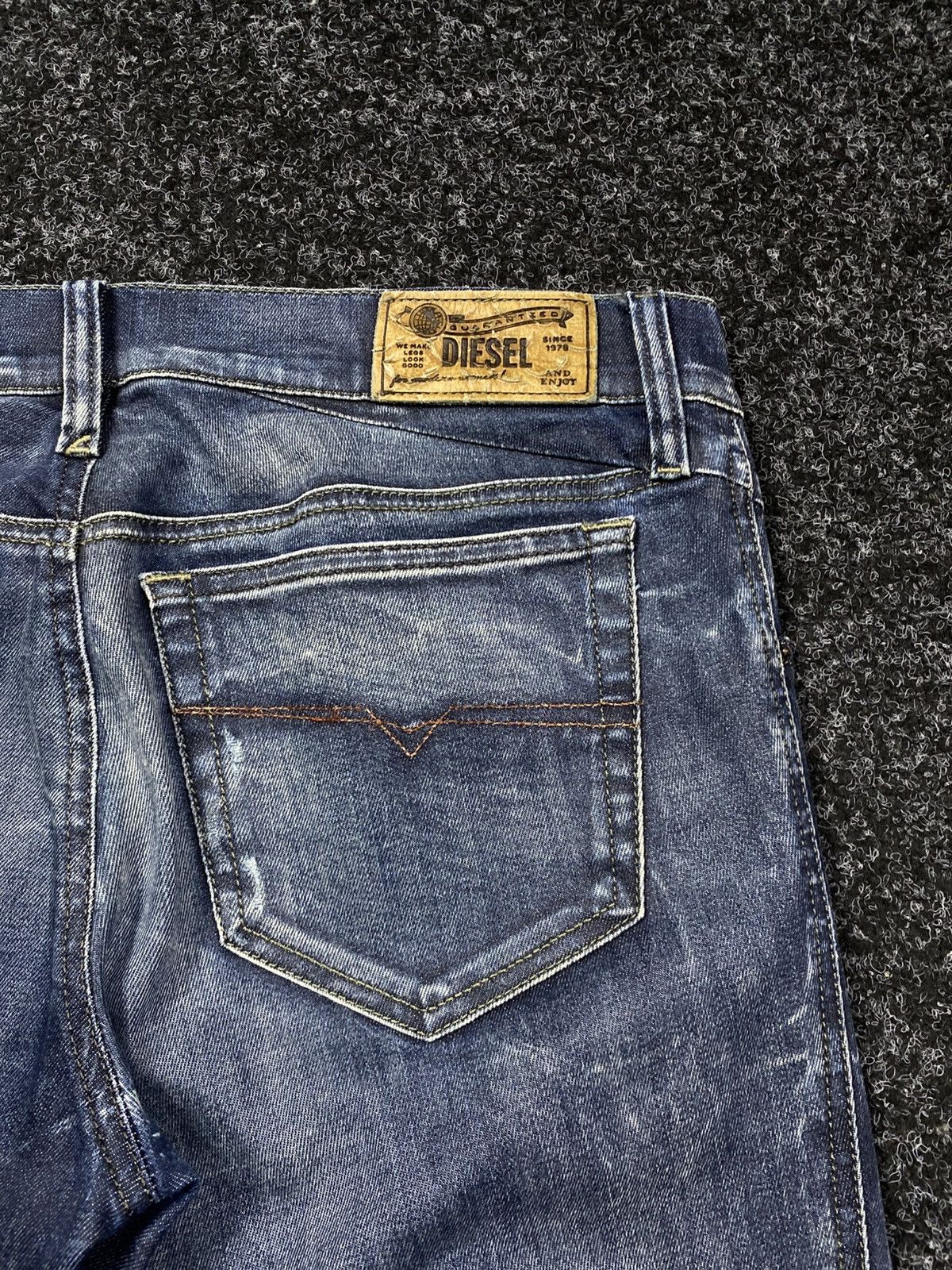 Diesel × If Six Was Nine × Vintage Vintage Y2K Diesel Industry Jeans baggy denim pants Size 30" / US 8 / IT 44 - 16 Thumbnail