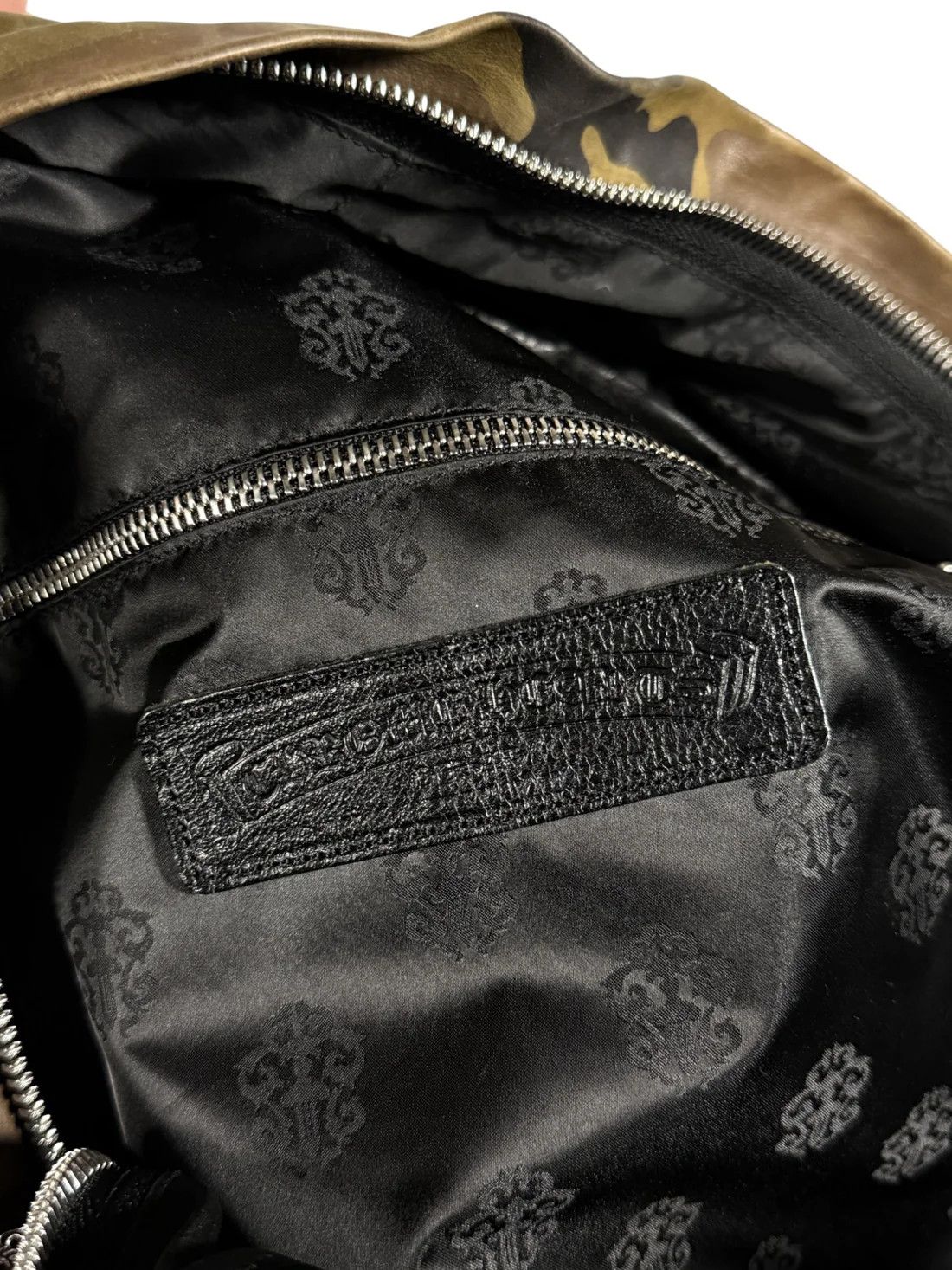 Chrome Hearts Camoflauge Cross Patch 7th Grade Backpack Size ONE SIZE - 9 Thumbnail