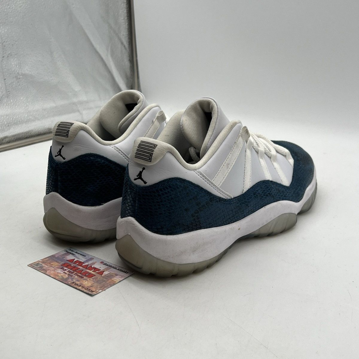 Jordan Brand Air Jordan 11 Low Navy Size US 12 / EU 45 - 5 Thumbnail