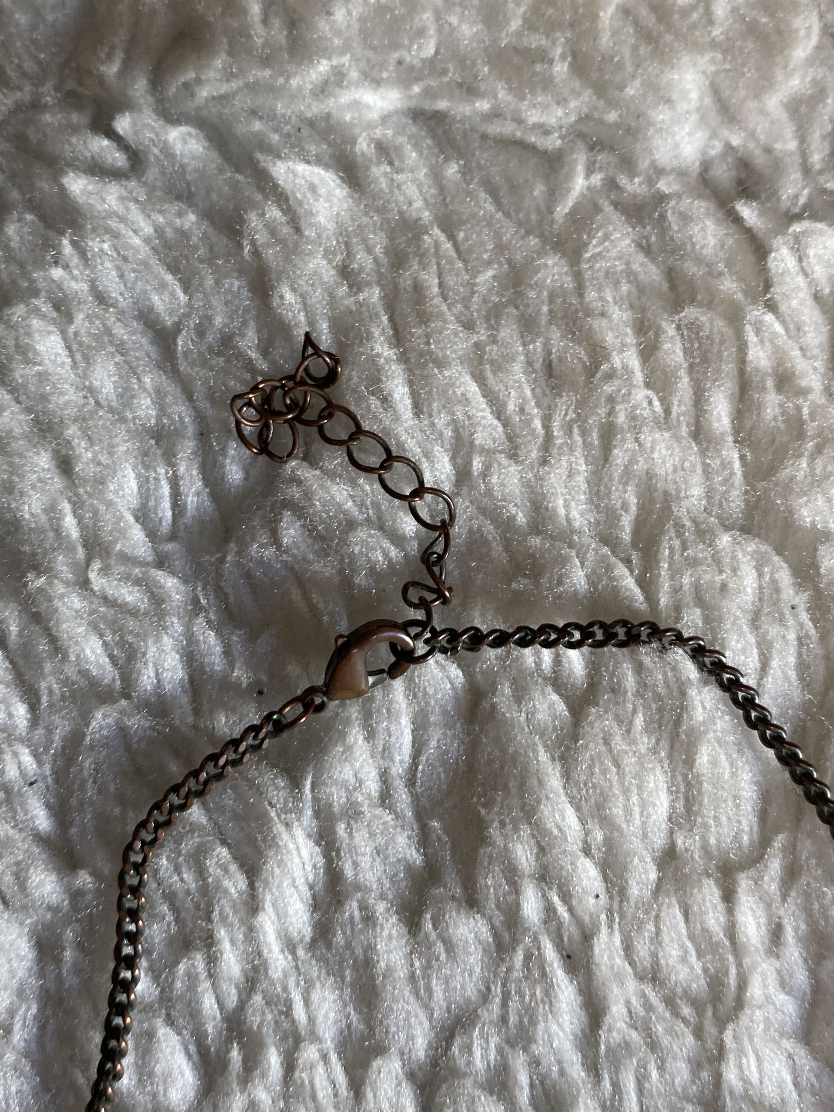 Other Lot of 5 Gold Tone Necklaces - Chain Pendant Choker Bundle Size ONE SIZE - 3 Thumbnail