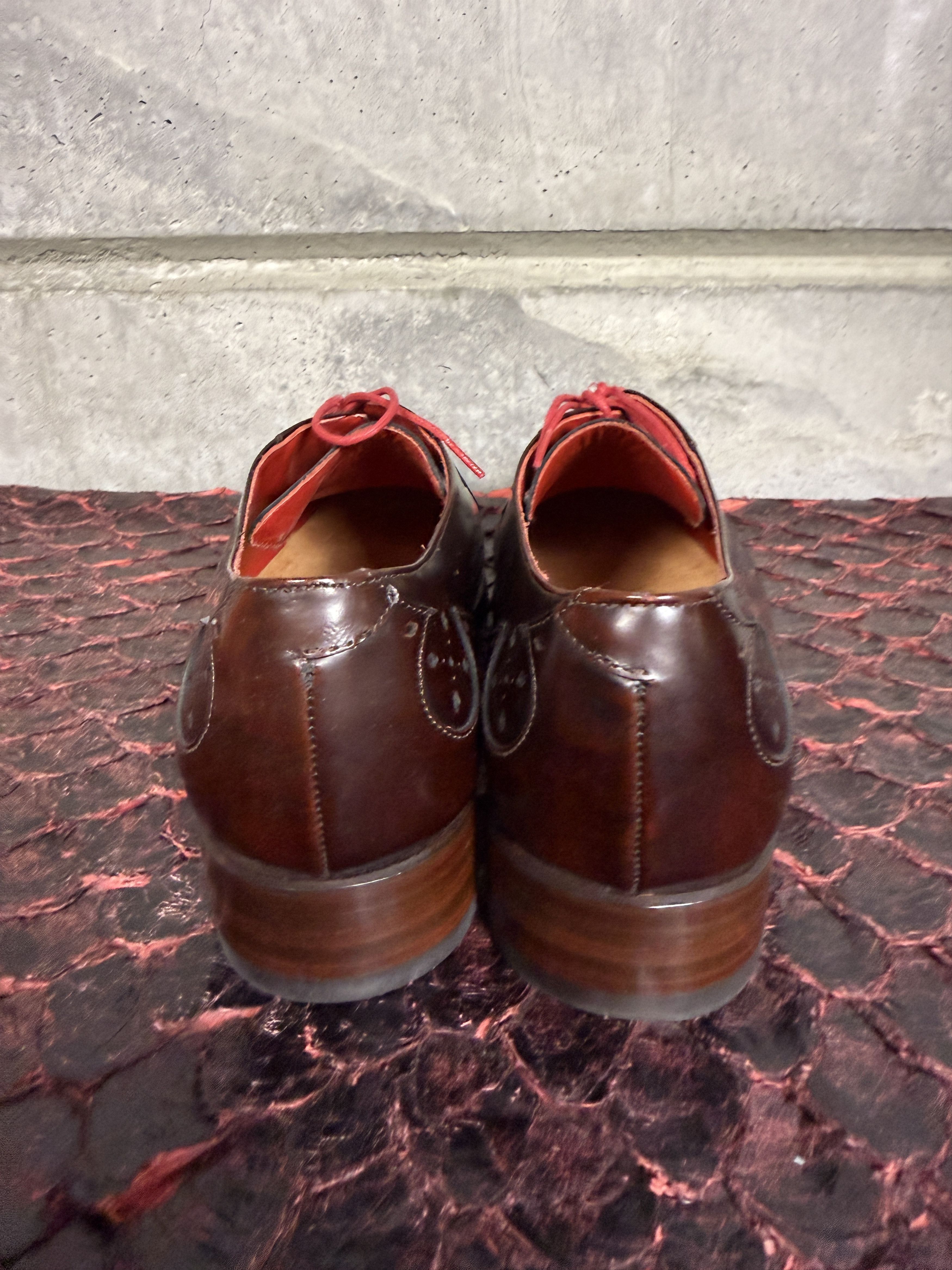 Jeffery West Jeffery West Brown Dexter Derby Shoes Size US 9 / EU 42 - 4 Thumbnail